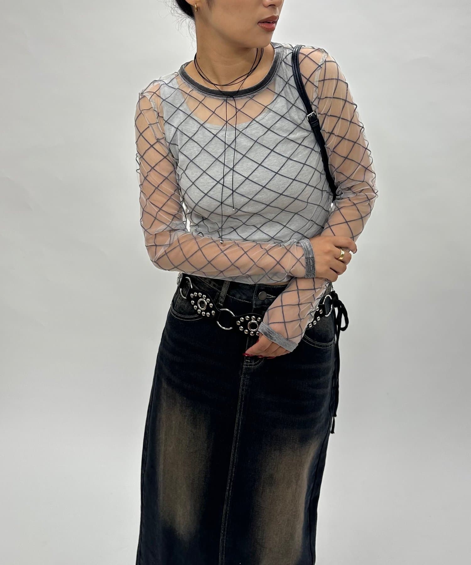 OUTLET(アウトレット) 【WHO'S WHO gallery】フロッキーシアートップス