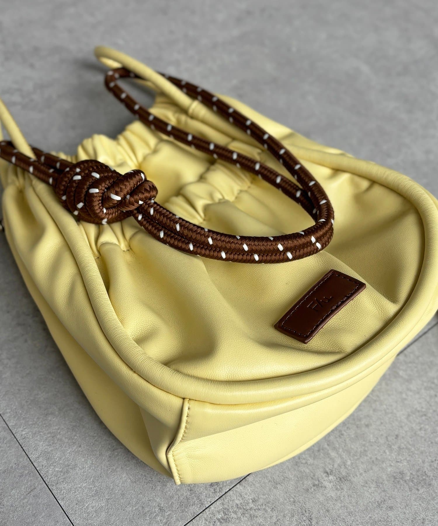 CPCM(シーピーシーエム) 【FUKA's企画】PUパラコードギャザーミニショルダーバッグ