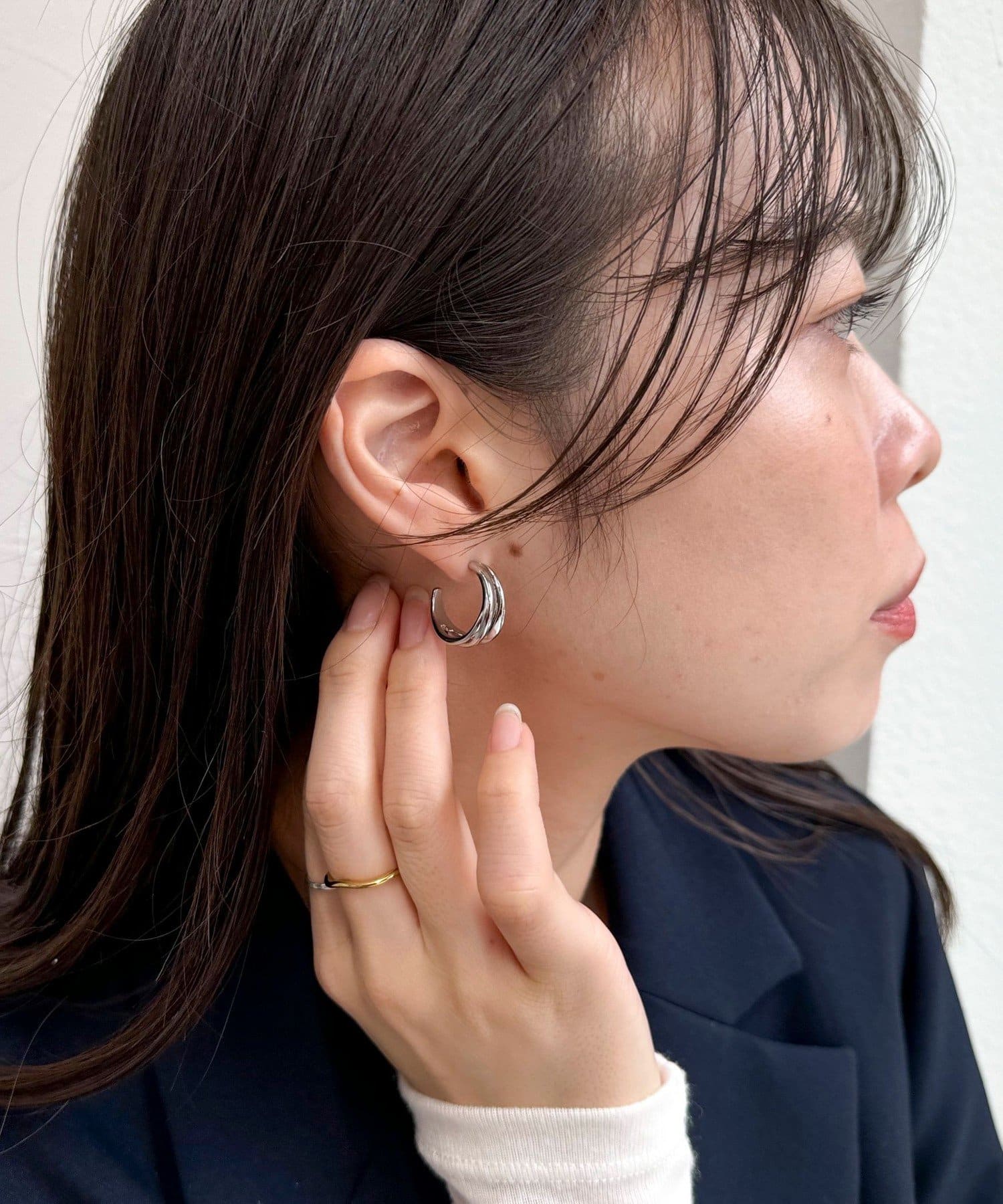 ダブルリングピアス | FREDY & GLOSTER(フレディ アンド