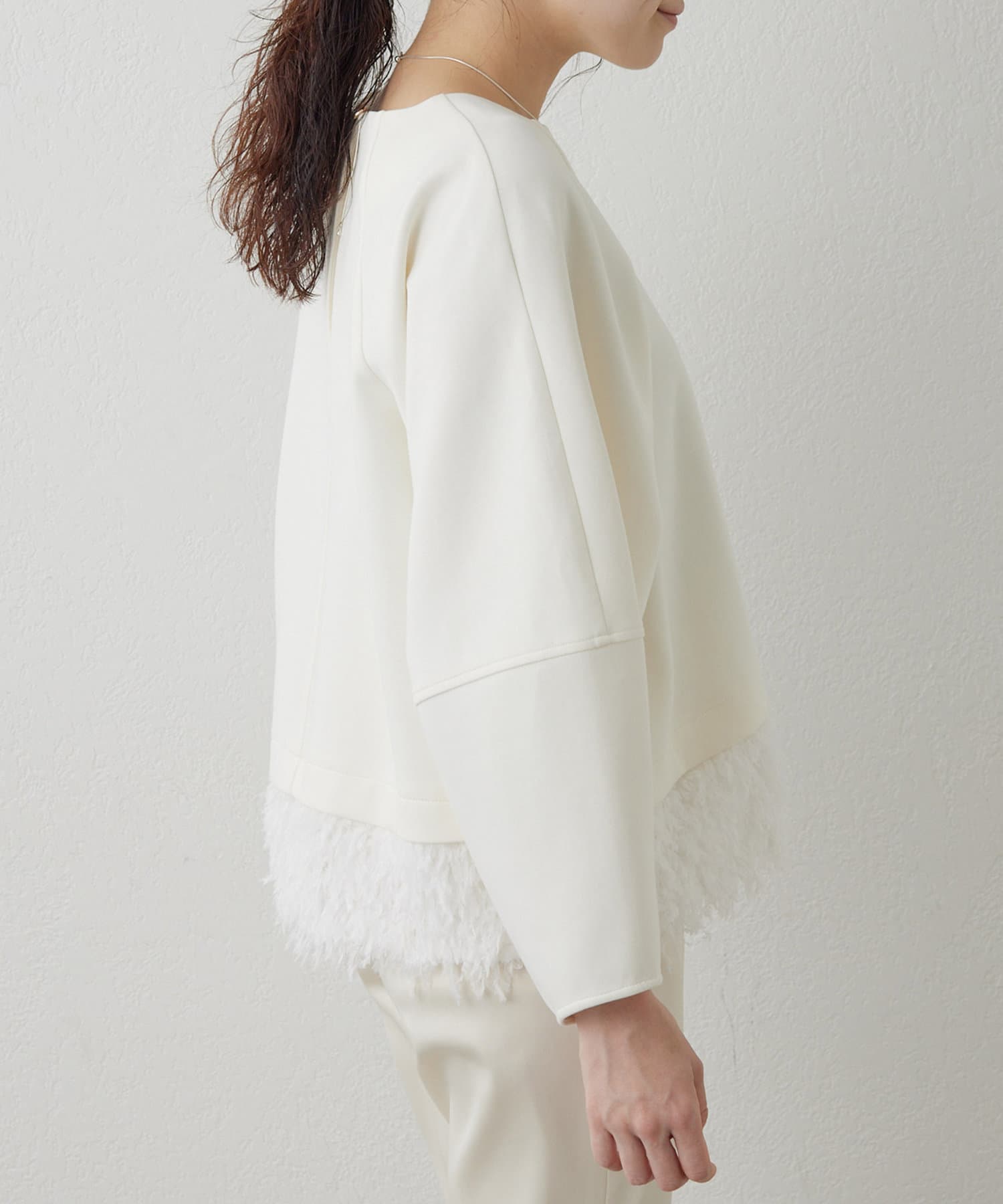 THE PAUSE】フェザーキリカエ ダンボールプルオーバー | Whim Gazette