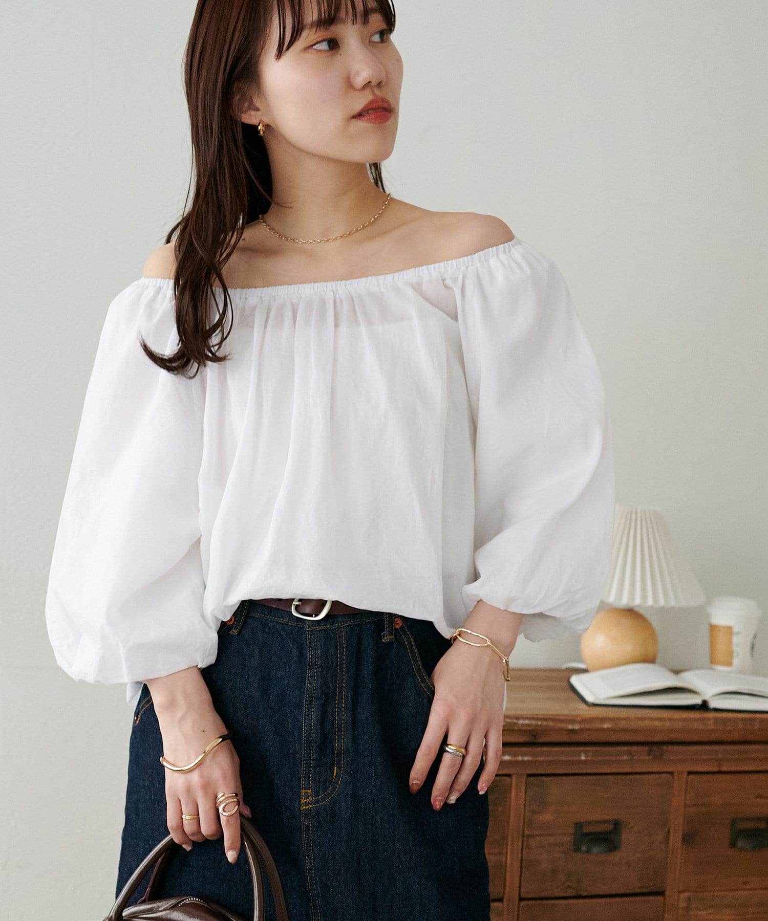 BABY 綿素材 5分袖 懐古ブラウス La Petite Fleur5分袖ブラウス – BABY, THE STARS SHINE BRIGHT