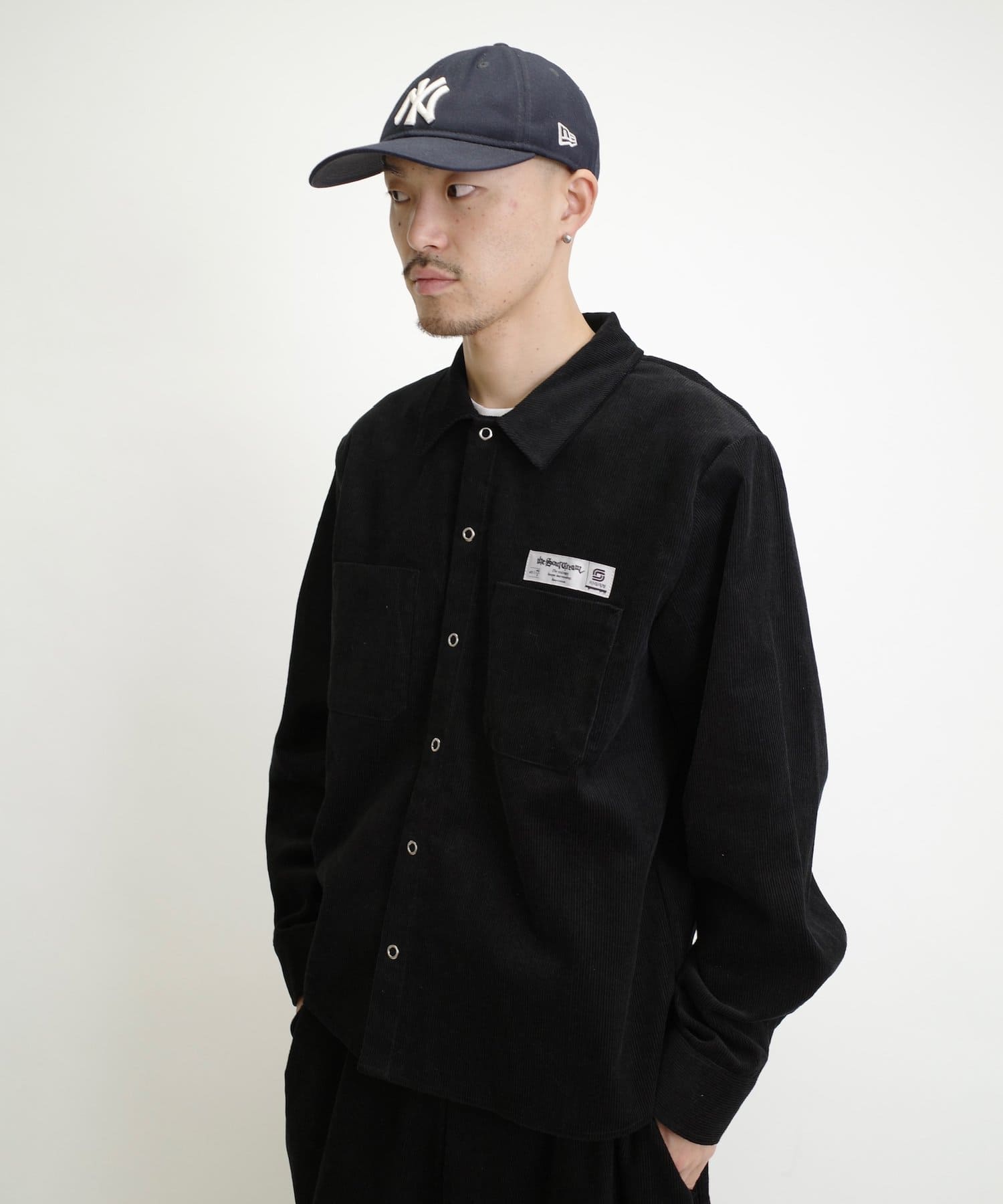 セットアップ可能品番【Sourcream】コーデュロイワークシャツ