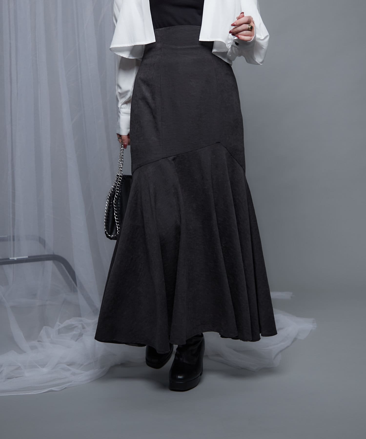 【Mavie..7】美シルエット マーメイドスカート Mavie..7（メヴィセットゥ）の「【Mavie..7】美シルエット