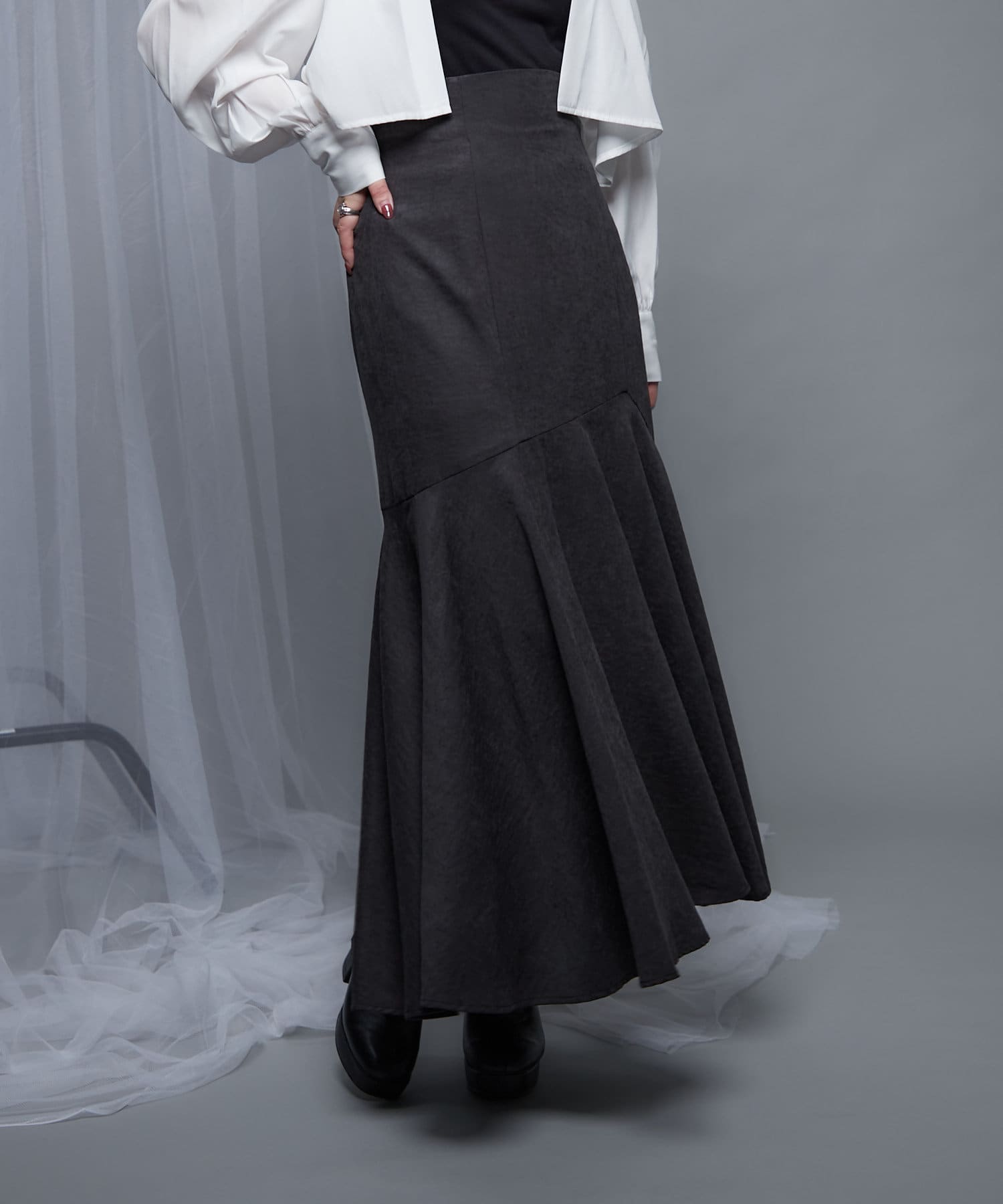 Mavie…7 美シルエットマーメイドスカート Mavie..7（メヴィセットゥ）の「【Mavie..7】美シルエット