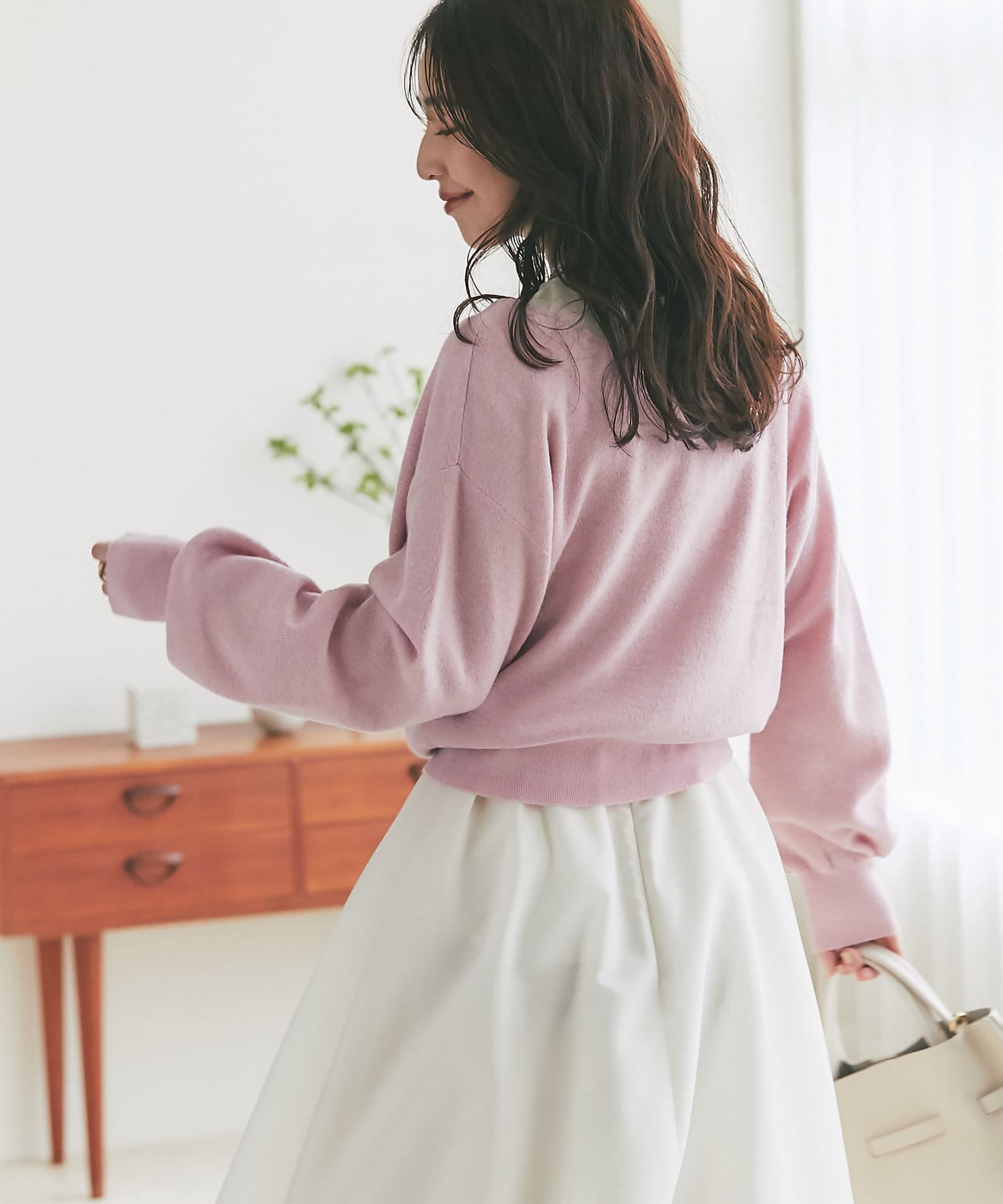 La boutique BonBon - La boutique BonBon 2WAYラメカシュクールニット La boutique BonBon（ラブティックボンボン）の「【女子力UP