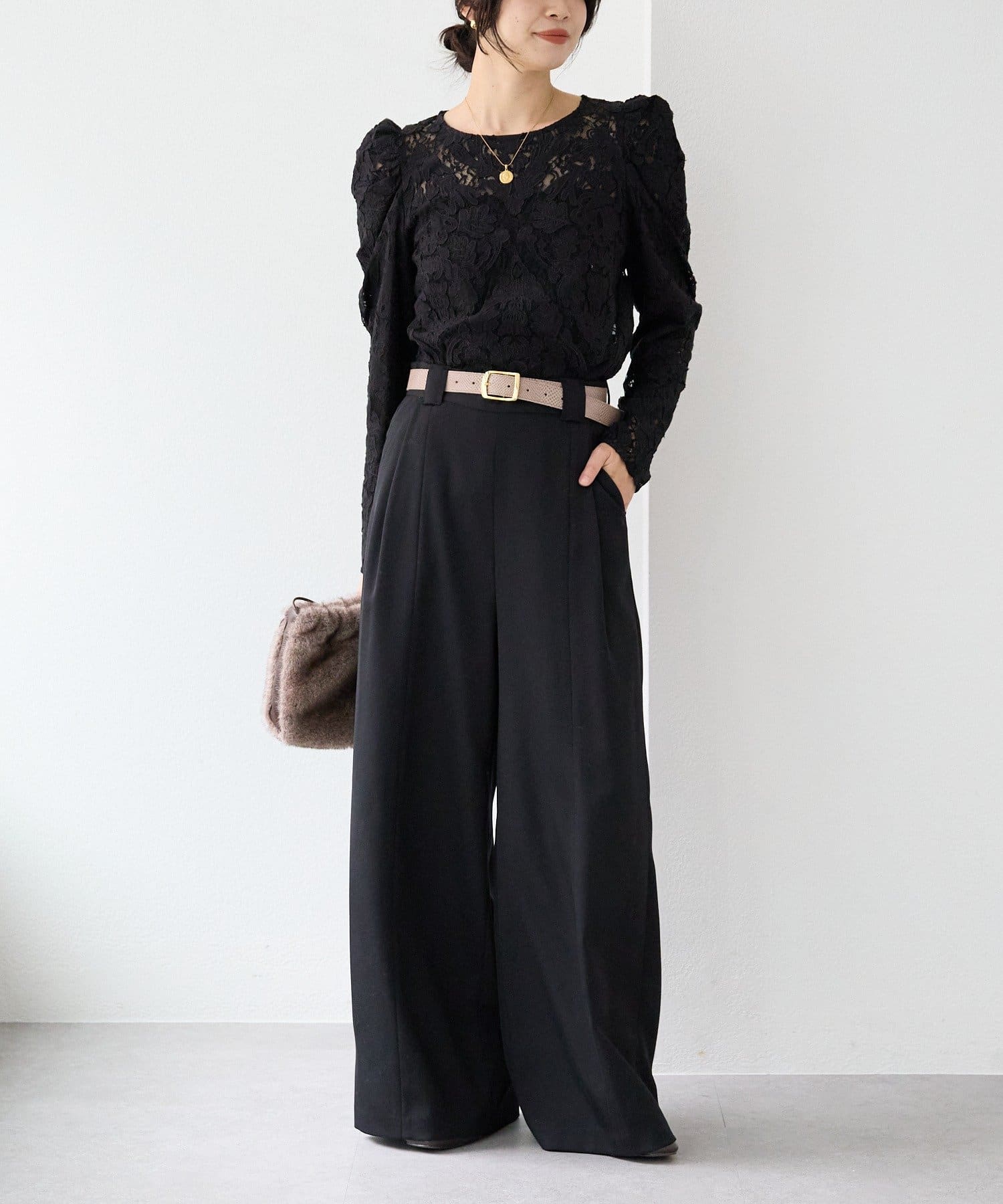 RIVE DROITE(リヴドロワ) 予約【新色追加/リピート続出/インフルエンサーSHIHO企画】【MONN.:.(モン)】型押しベルト