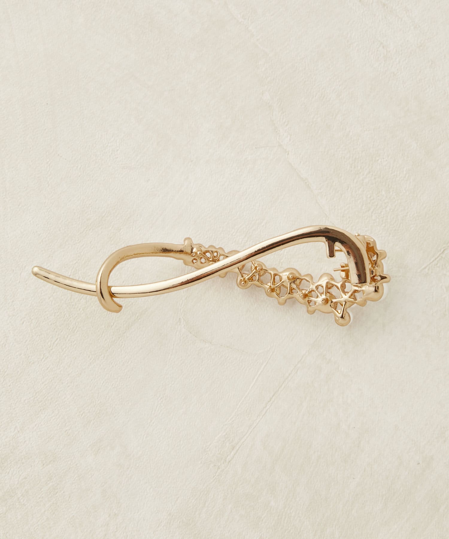 Lattice(ラティス) 【WEB限定/人気の為再入荷】パールビジューバレッタ