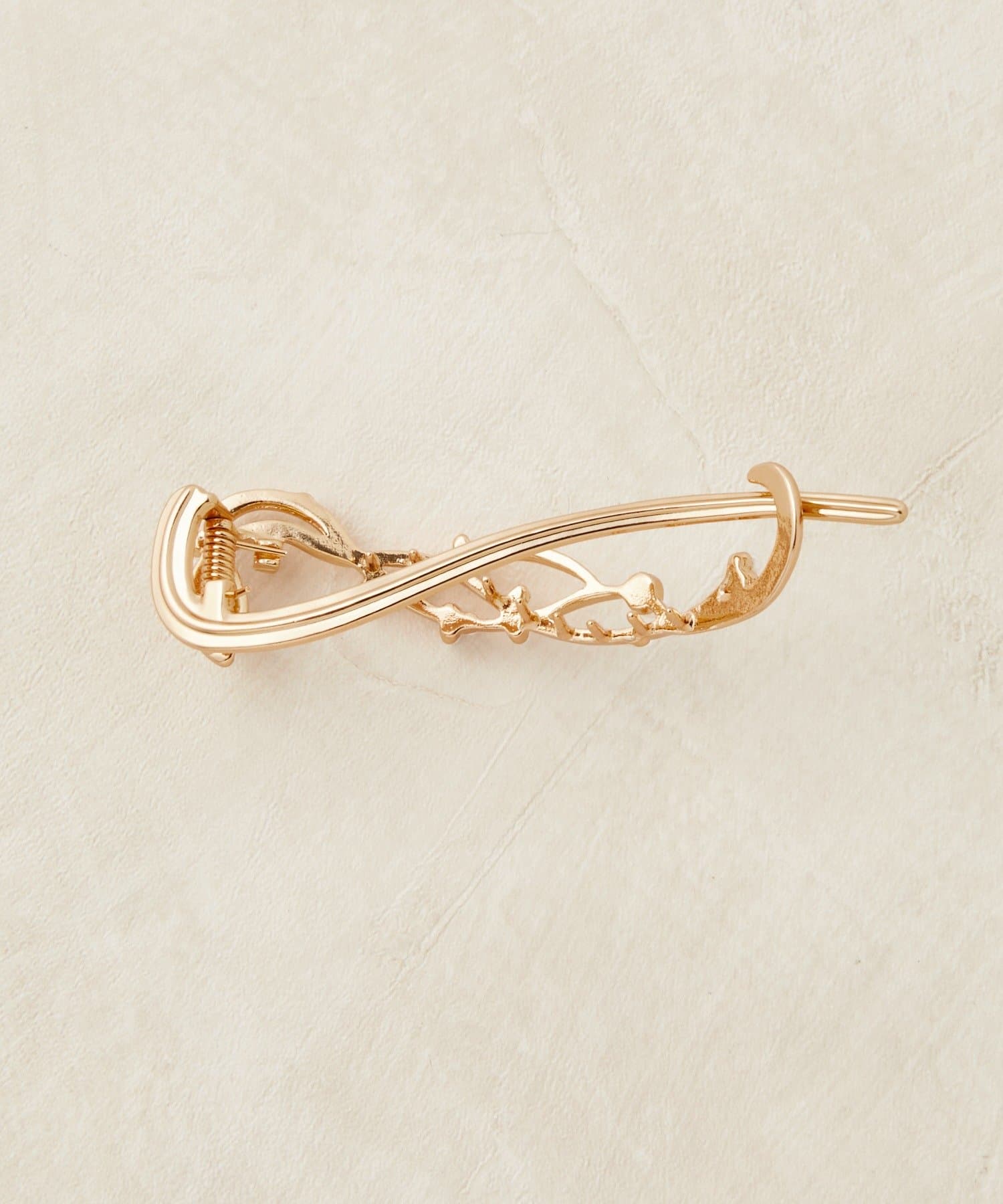 Lattice(ラティス) 【5/25 11:00~販売開始】【人気の為再入荷】メタルパールバレッタ