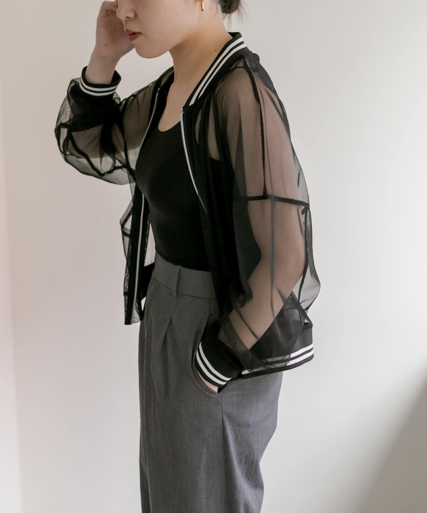 ear PAPILLONNER】シアーブルゾン【SUM1 STYLE】 | OUTLET