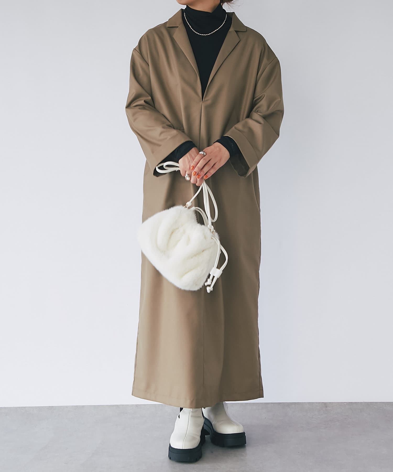 un dix cors(アンディコール) 《ほどよいシアー感》パワーネットシアータートル