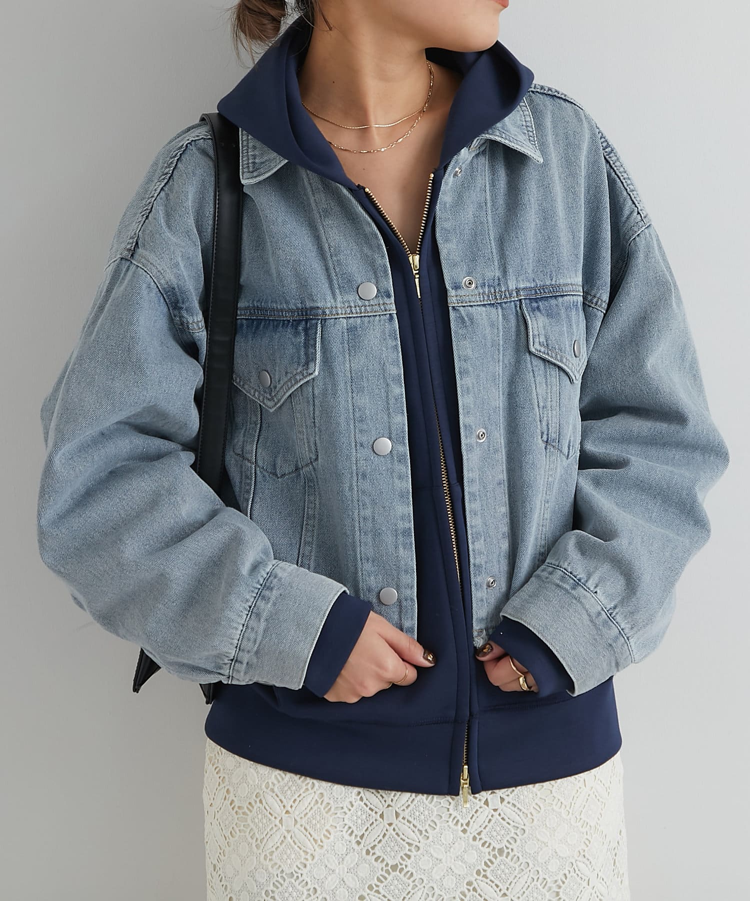 uncrave アンクレイヴ デニム ジャケット ショート 1 uncrave(アンクレイヴ)】高感度なデザイン性＆機能性にこだわっ