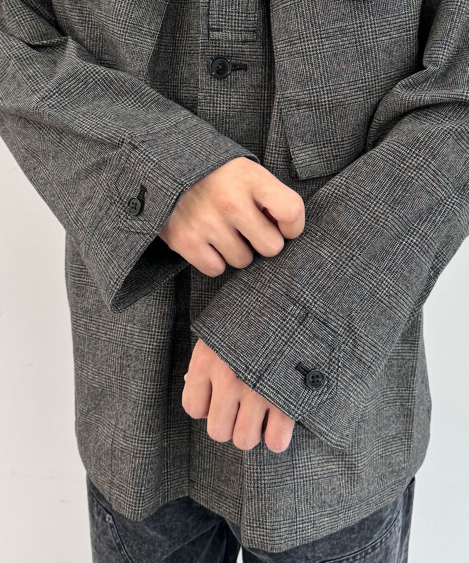 CIAOPANIC(チャオパニック) 【AïE/エーアイイー】PRS Shirt - C/N/PE Heather Cloth