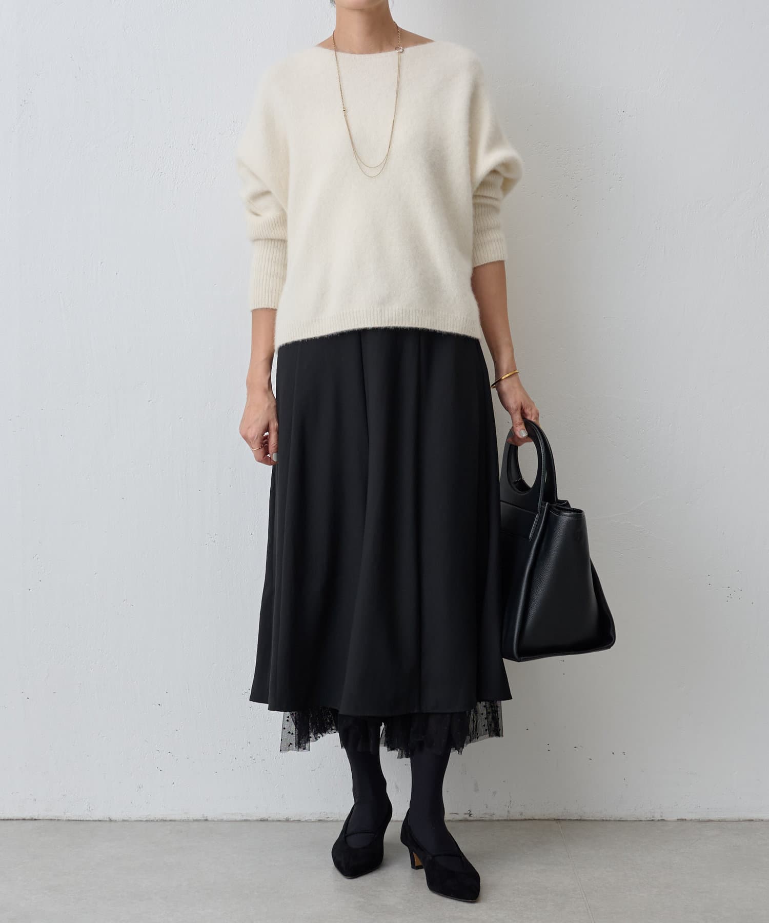 [専用です] ビアズリー　レース裾付きチュールレイヤーパンツ ビアズリー レース裾付き チュールレイヤーパンツ