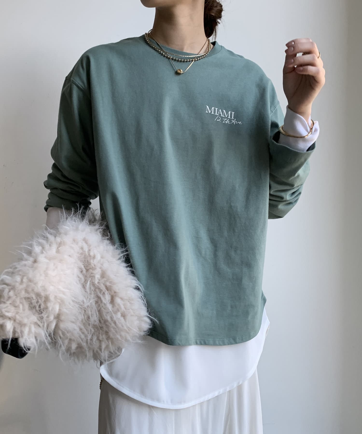DOUDOU(ドゥドゥ) 【WEB限定】バックロゴTEE