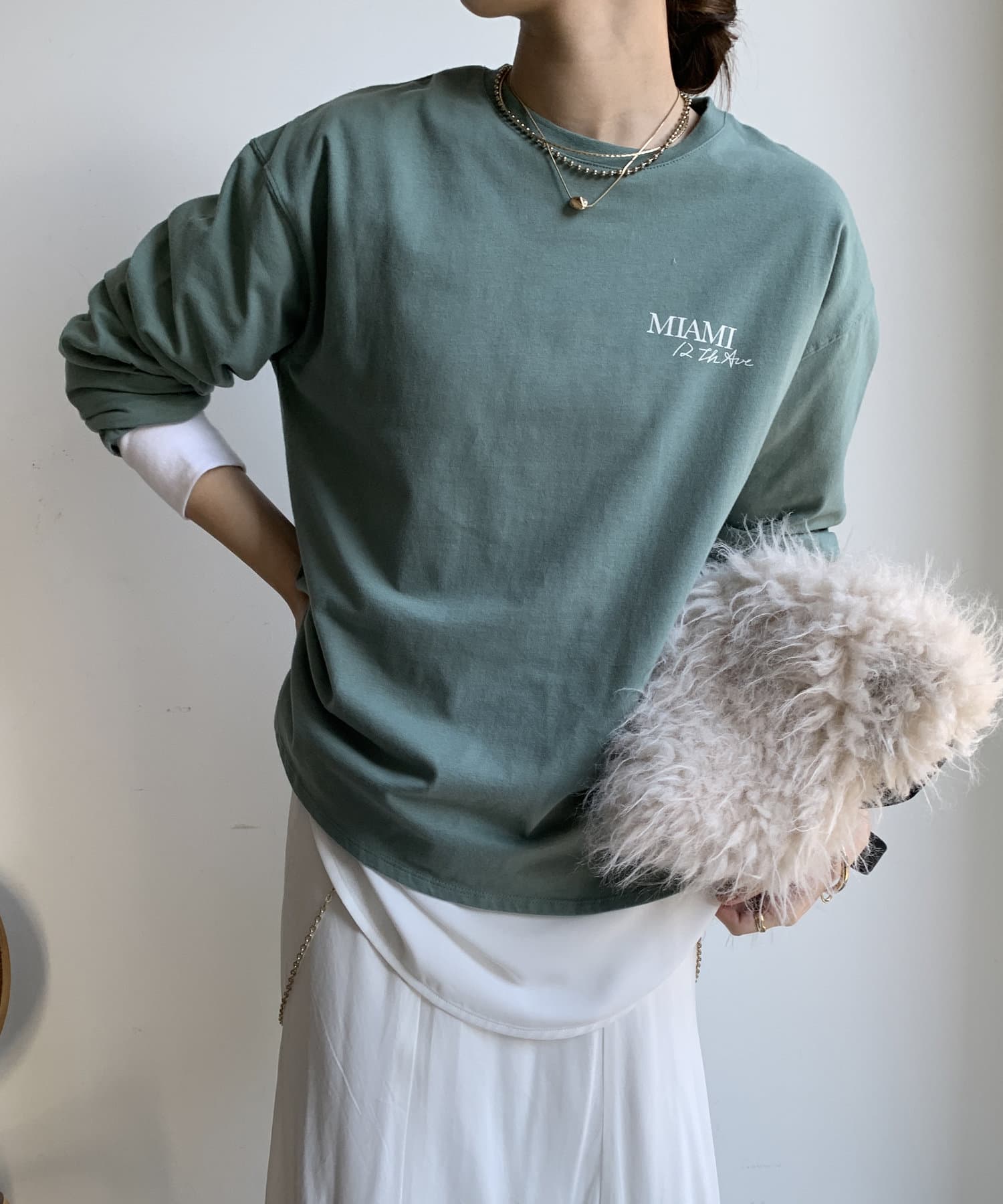DOUDOU(ドゥドゥ) 【WEB限定】バックロゴTEE