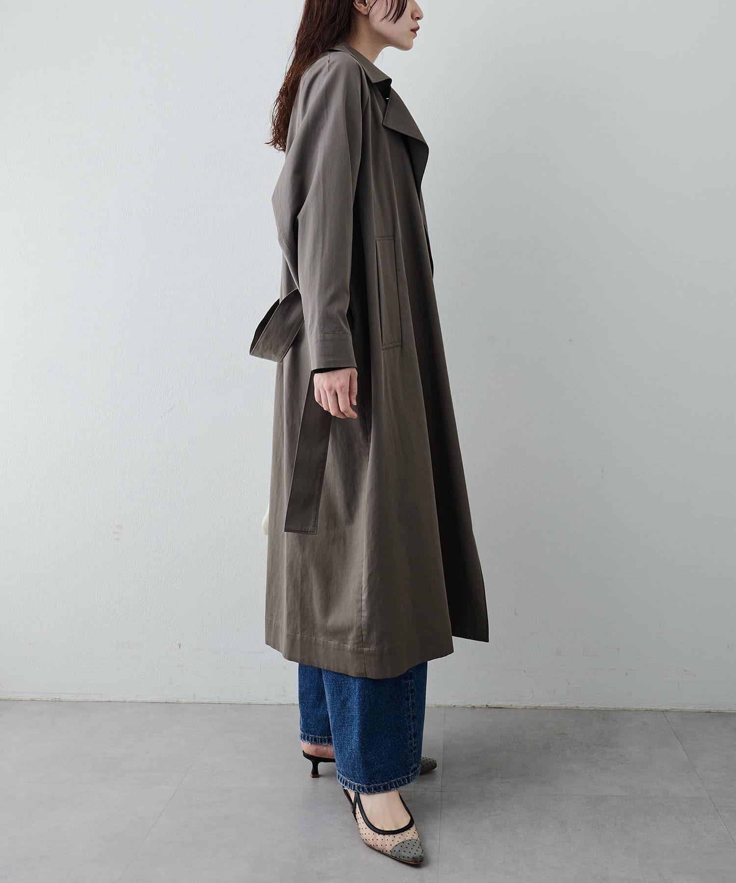 Drawing Numbers(ドローイングナンバーズ) CEPIE./ステンカラーオーバーコート