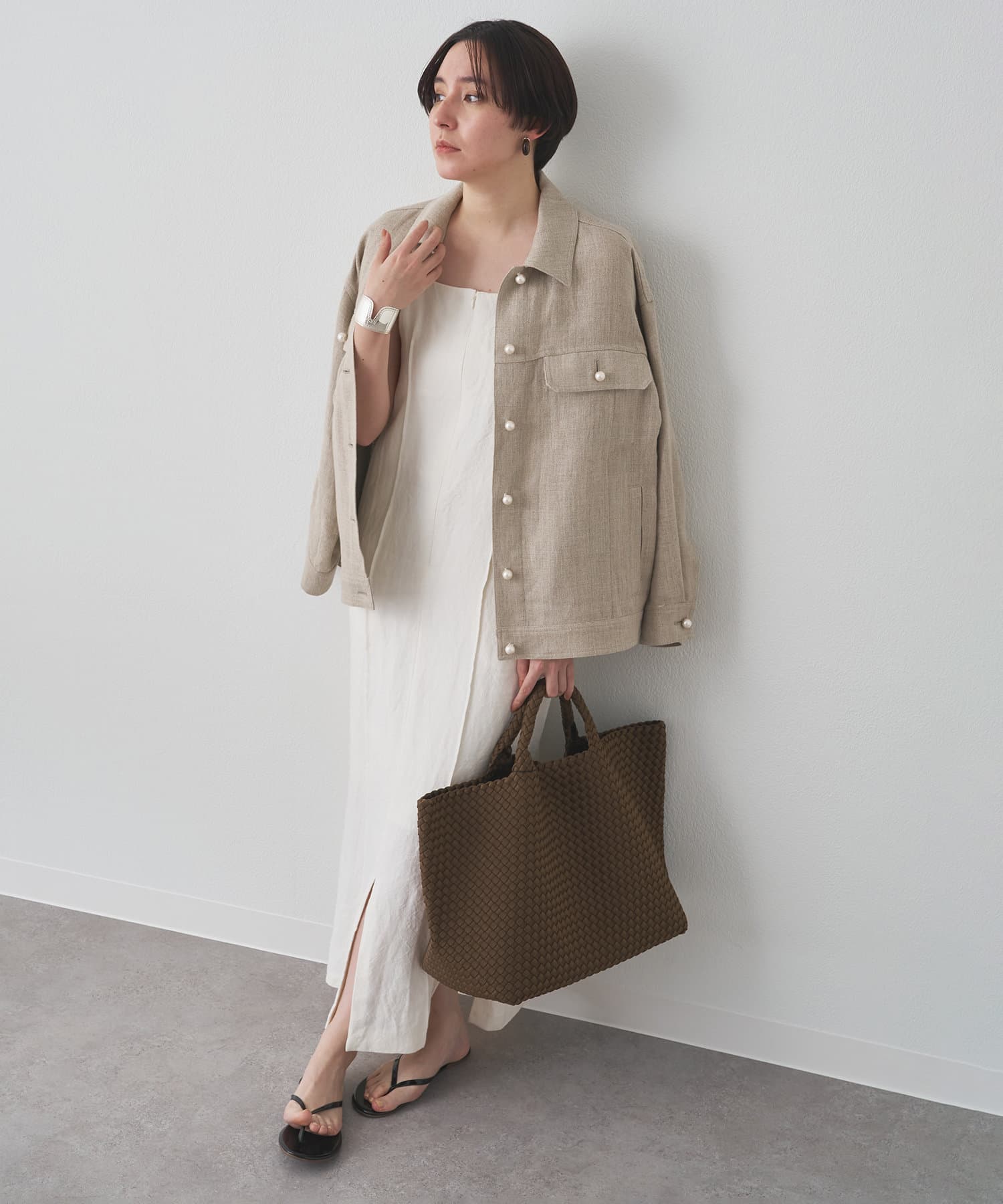 ワンピース Nade CEPIE./ピンタックスリットキャミワンピース | Drawing Numbers