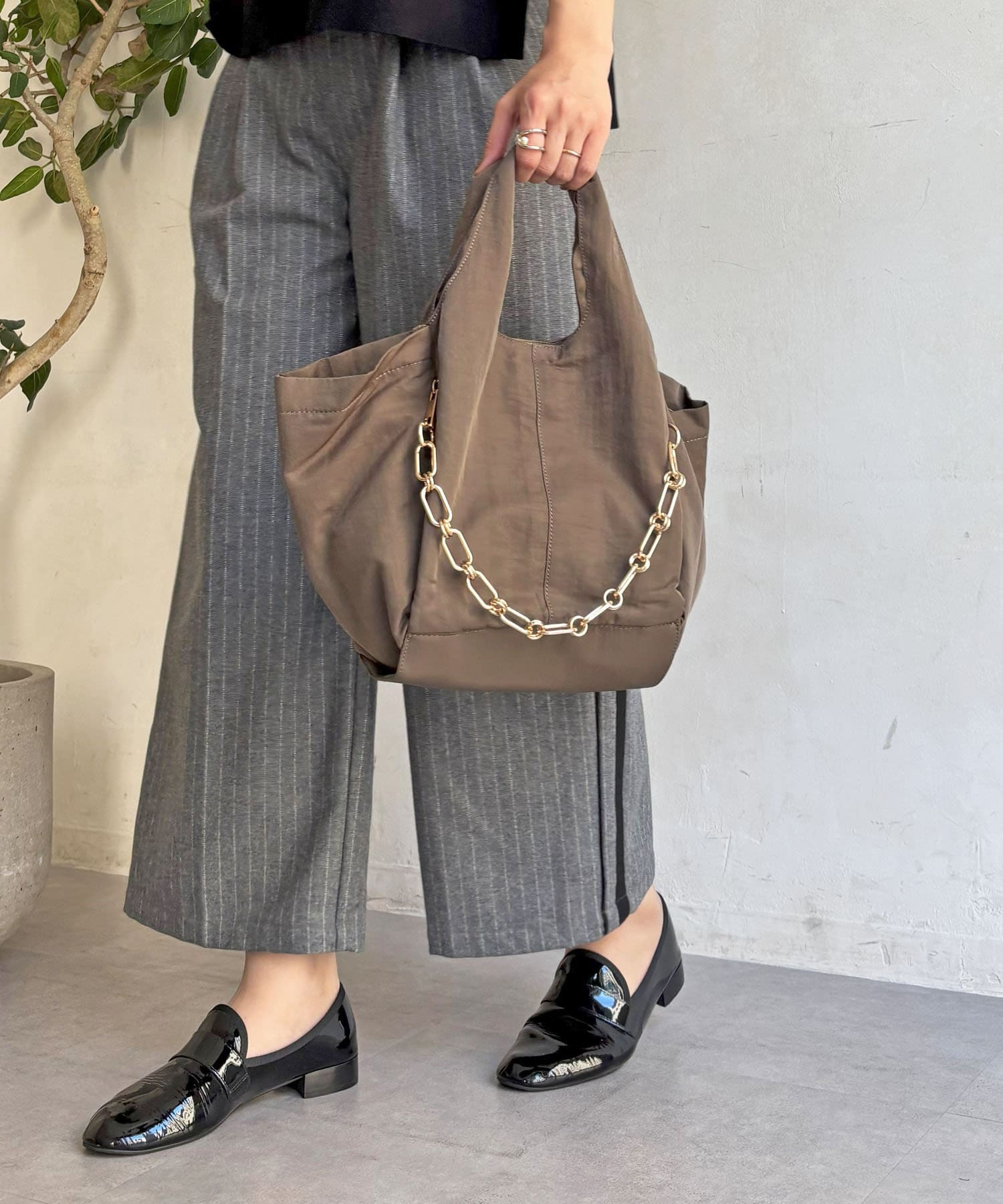 ナイロンチェーン付きバッグ | un dix cors(アンディコール)レディース