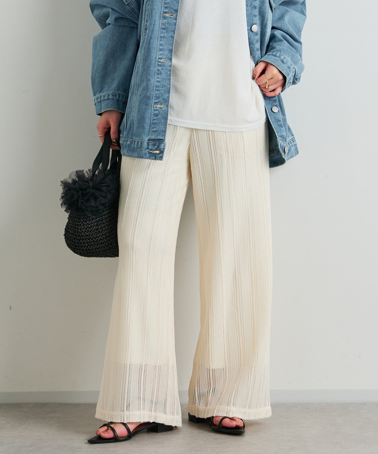 mintdesigns RASCHEL LACE PT / ラッセルレースパンツ mintdesigns RASCHEL LACE PT / ラッセルレースパンツ