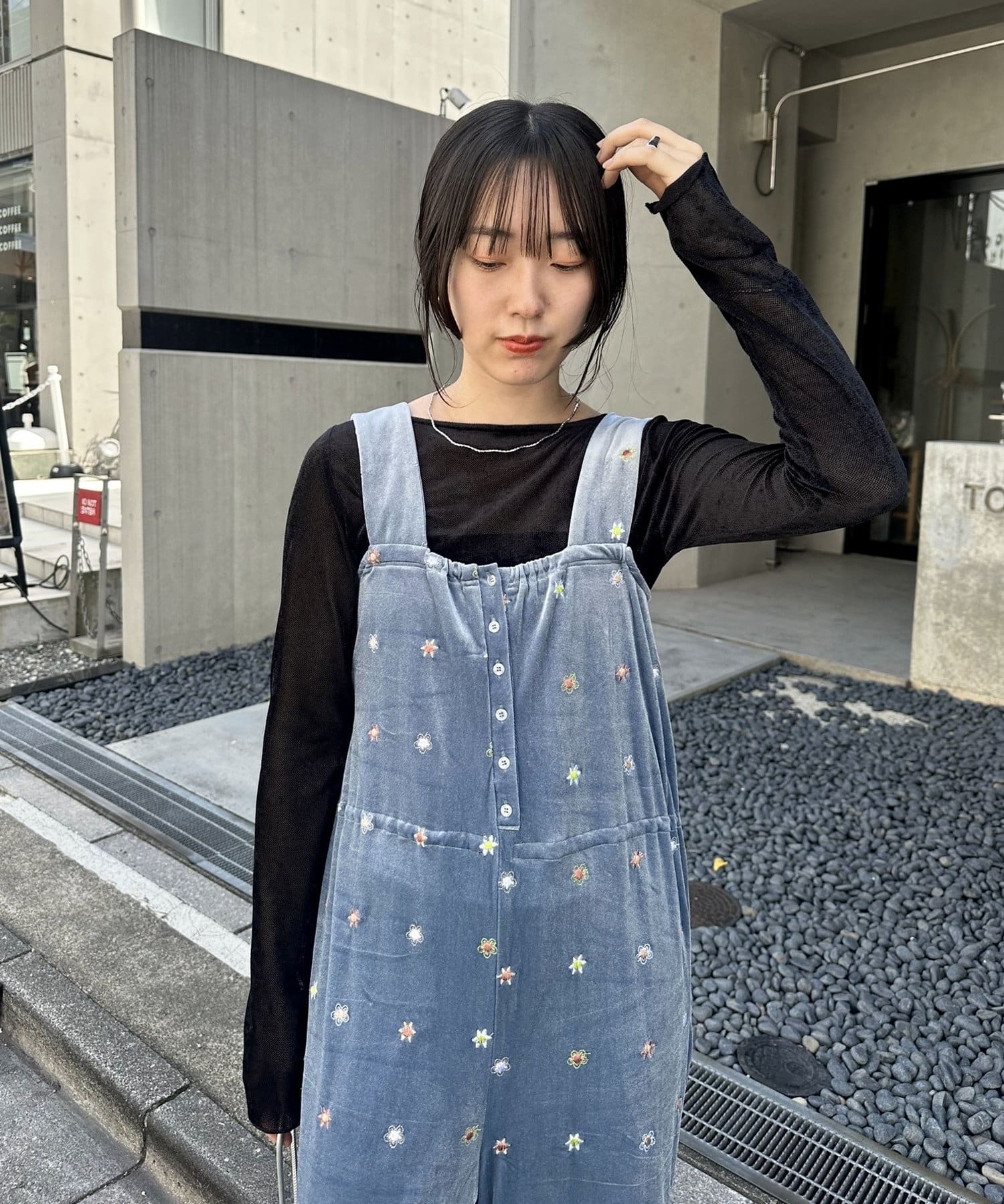 mystic】刺繍ベロアオールインワン | OUTLET(アウトレット)レディース | PAL CLOSET(パルクローゼット) -  パルグループ公式ファッション通販サイト