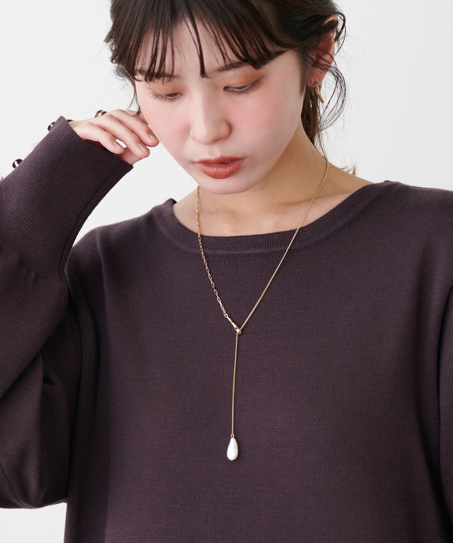 natural couture(ナチュラルクチュール) パールネックレス
