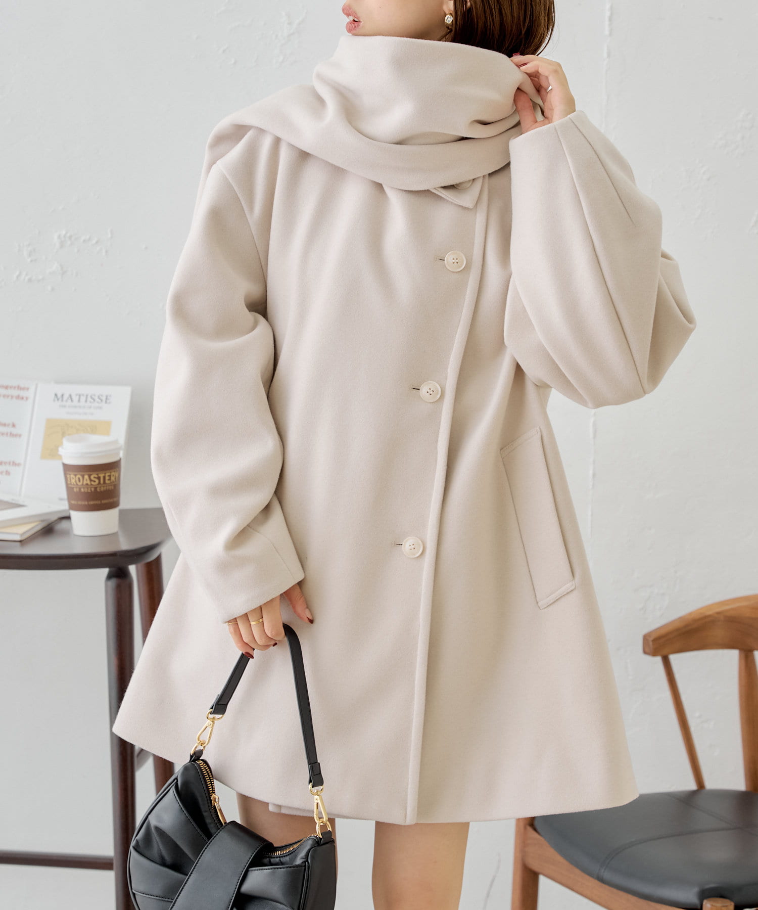 メルトンケープコート | Chico(チコ)レディース | PAL CLOSET メルトンケープコート | Chico(チコ)レディース | PAL CLOSET