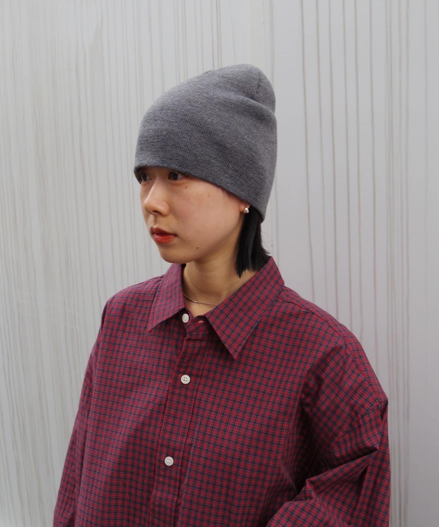 OUTLET(アウトレット) 【Kastane】【WHIMSIC】メリノウールミックスショートビーニー