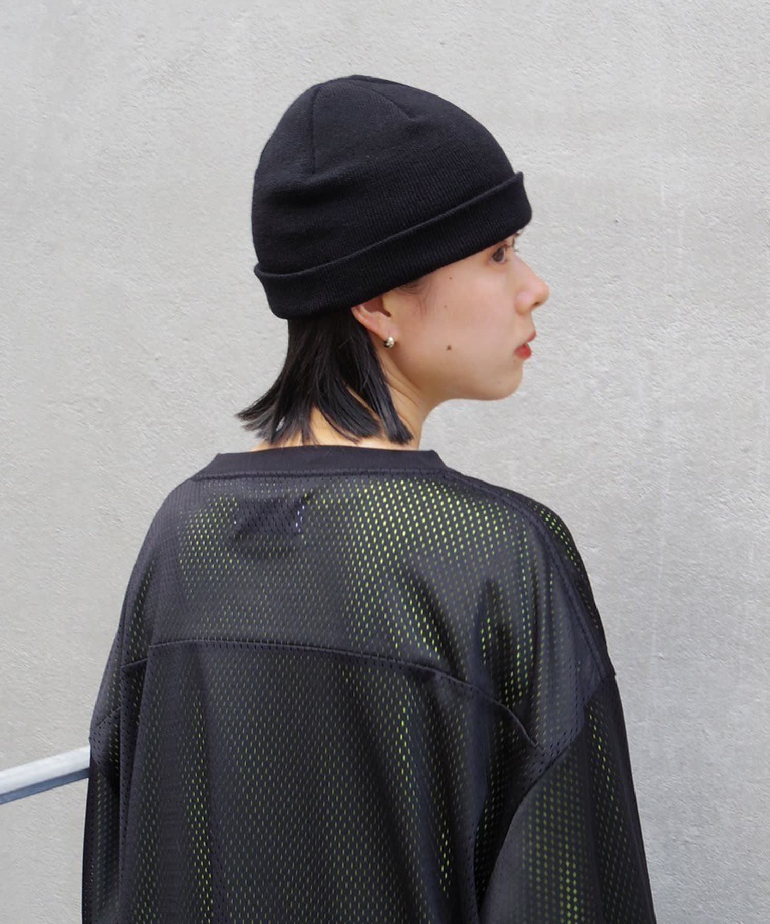 OUTLET(アウトレット) 【Kastane】【WHIMSIC】メリノウールミックスショートビーニー