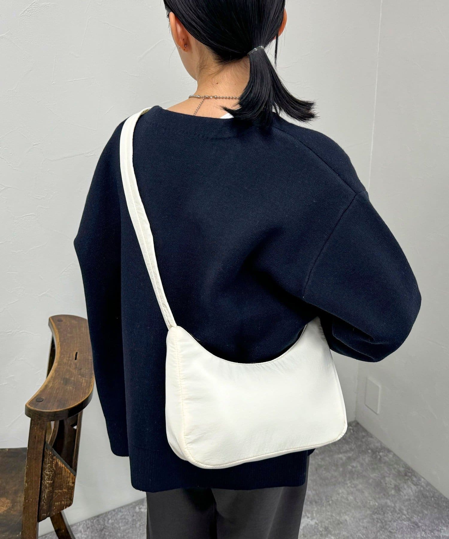 軽量ナイロンパテッドショルダーバック | FREDY & GLOSTER(フレディ  