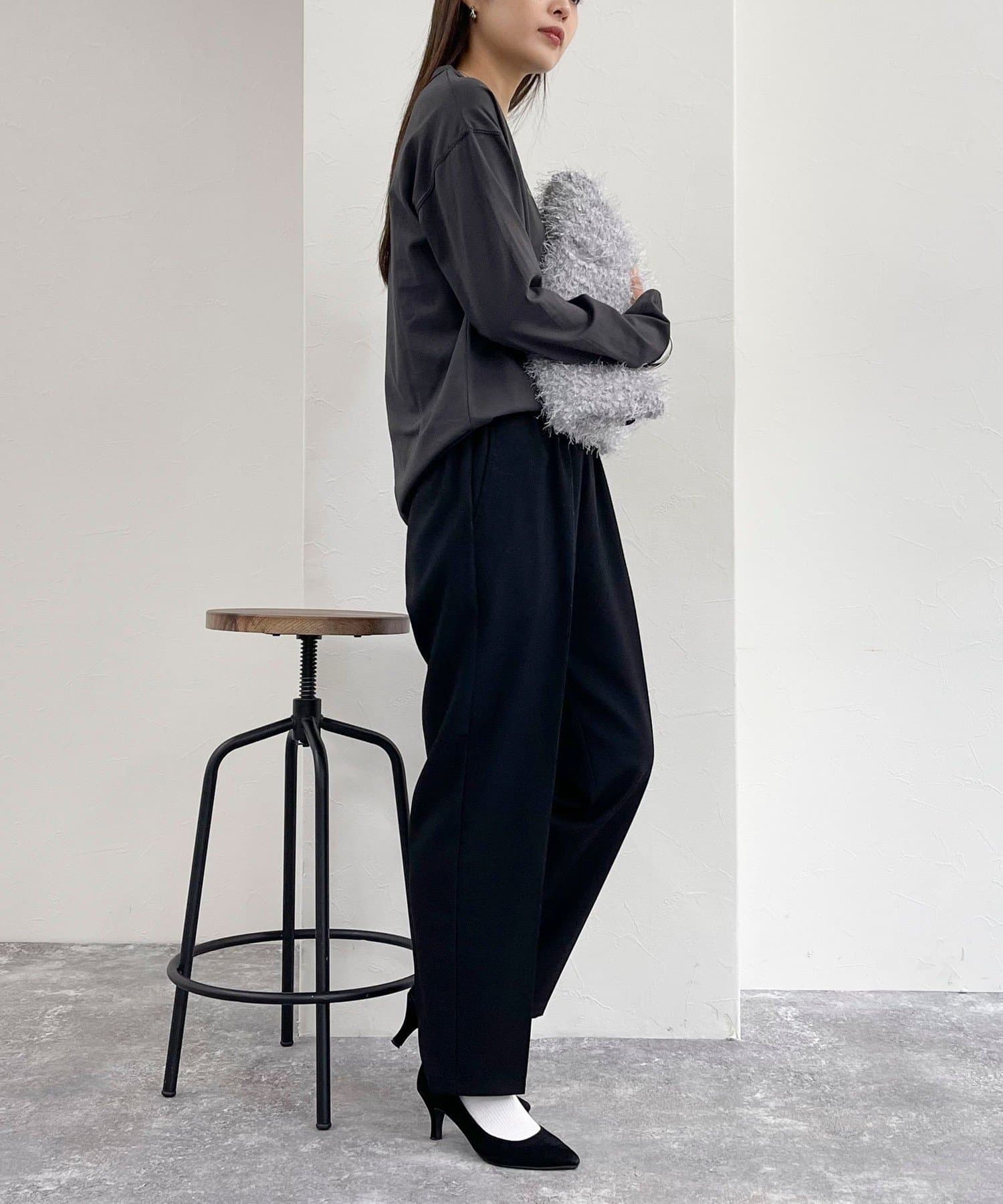 ウールライクセンタープレスパンツ | FREDY & GLOSTER(フレディ アンド