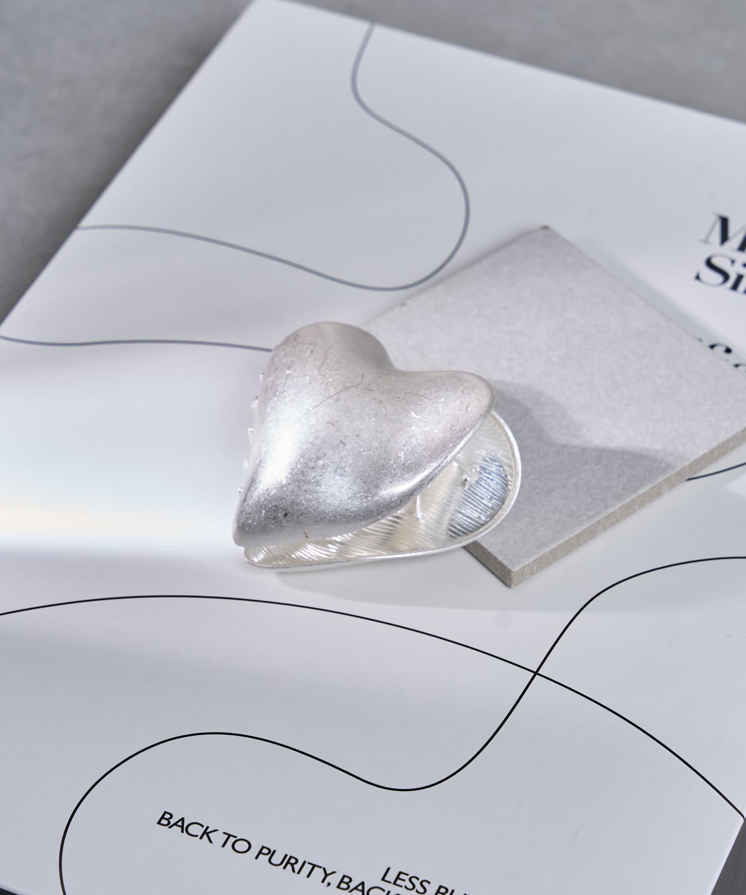 Lattice(ラティス) 【WEB限定】【人気の為再入荷】ビッグハートクリップ