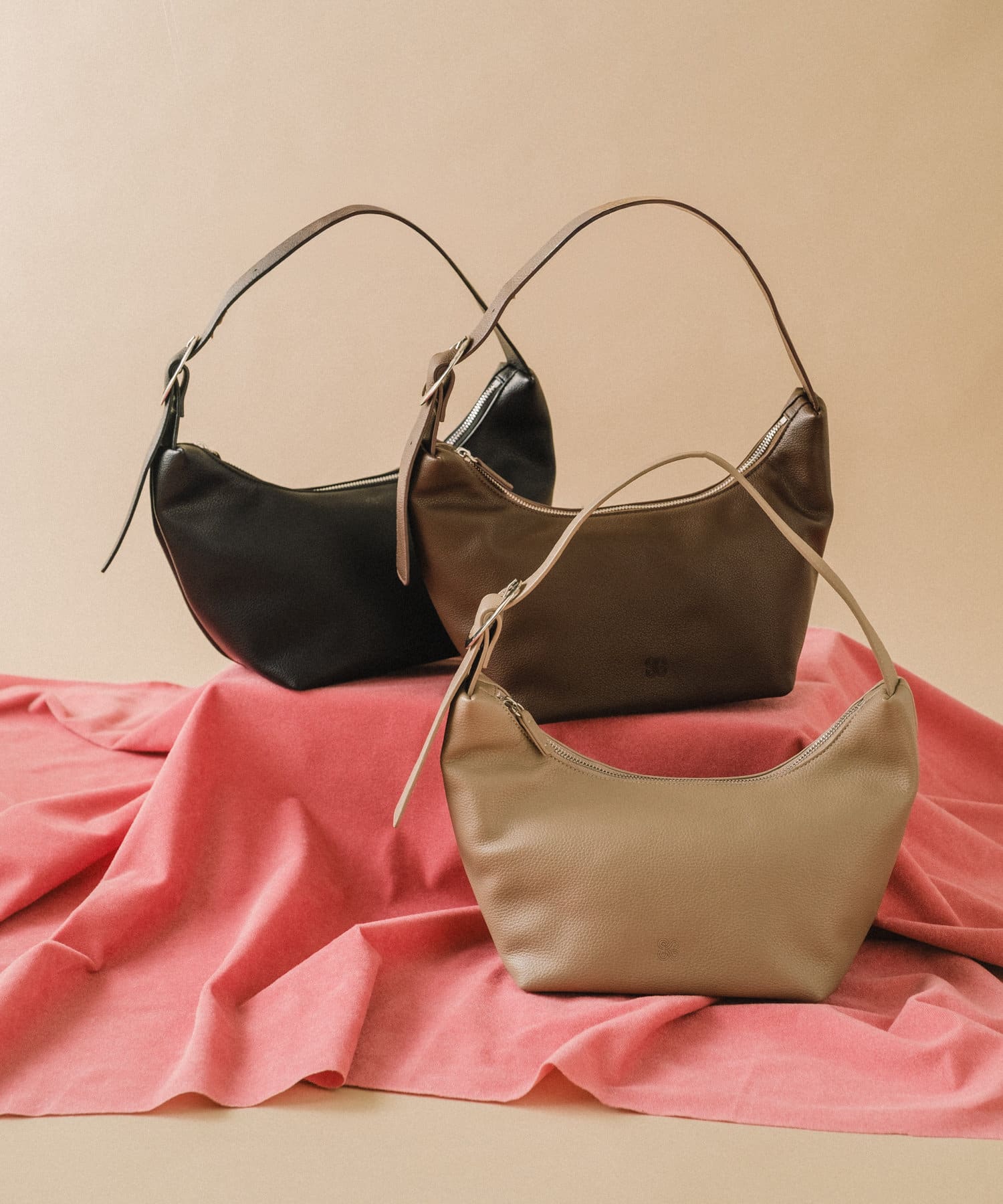 Kolors like you】middle hand bag | Kastane(カスタネ