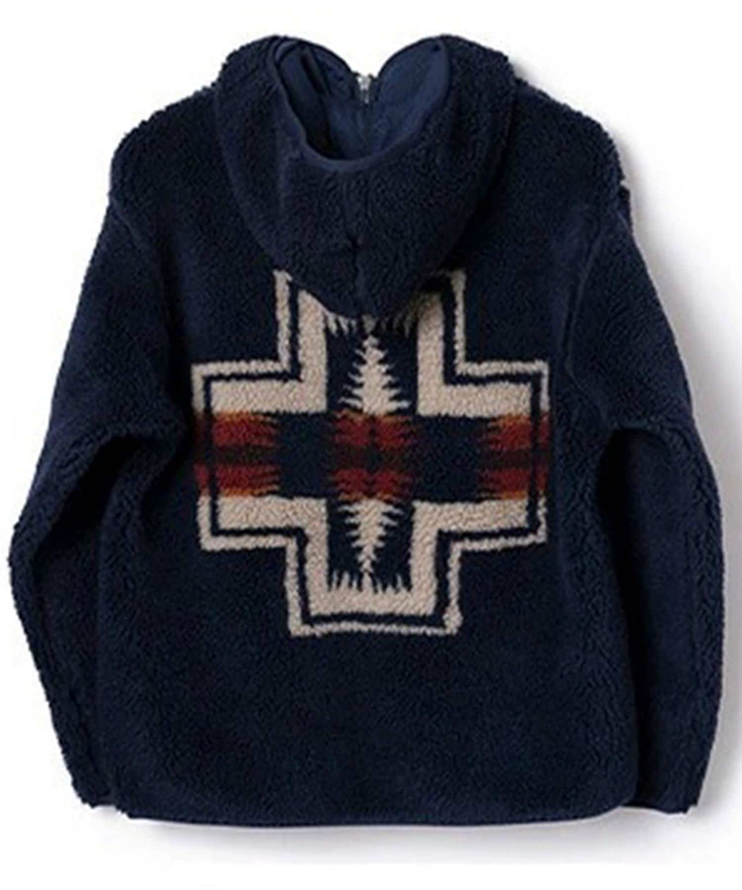 FREDY & GLOSTER(フレディ アンド グロスター) 【PENDLETON】ボアジップパーカー UNISEX/ユニセックス