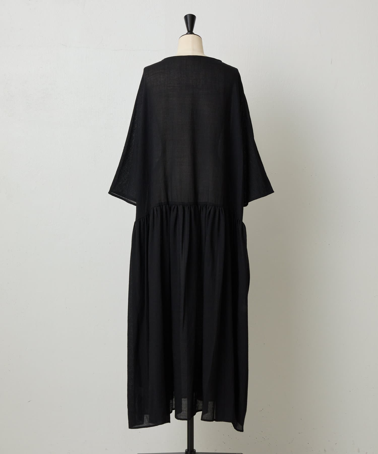 apuntob》ウールギャザー切り替えワンピース | BEARDSLEY(ビアズリー  