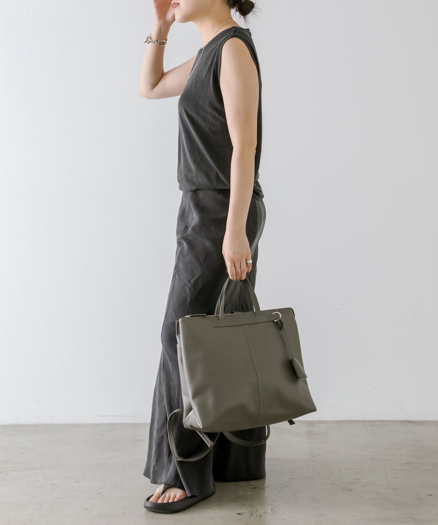 OUTLET(アウトレット) 【ear PAPILLONNER】レザースマートリュック