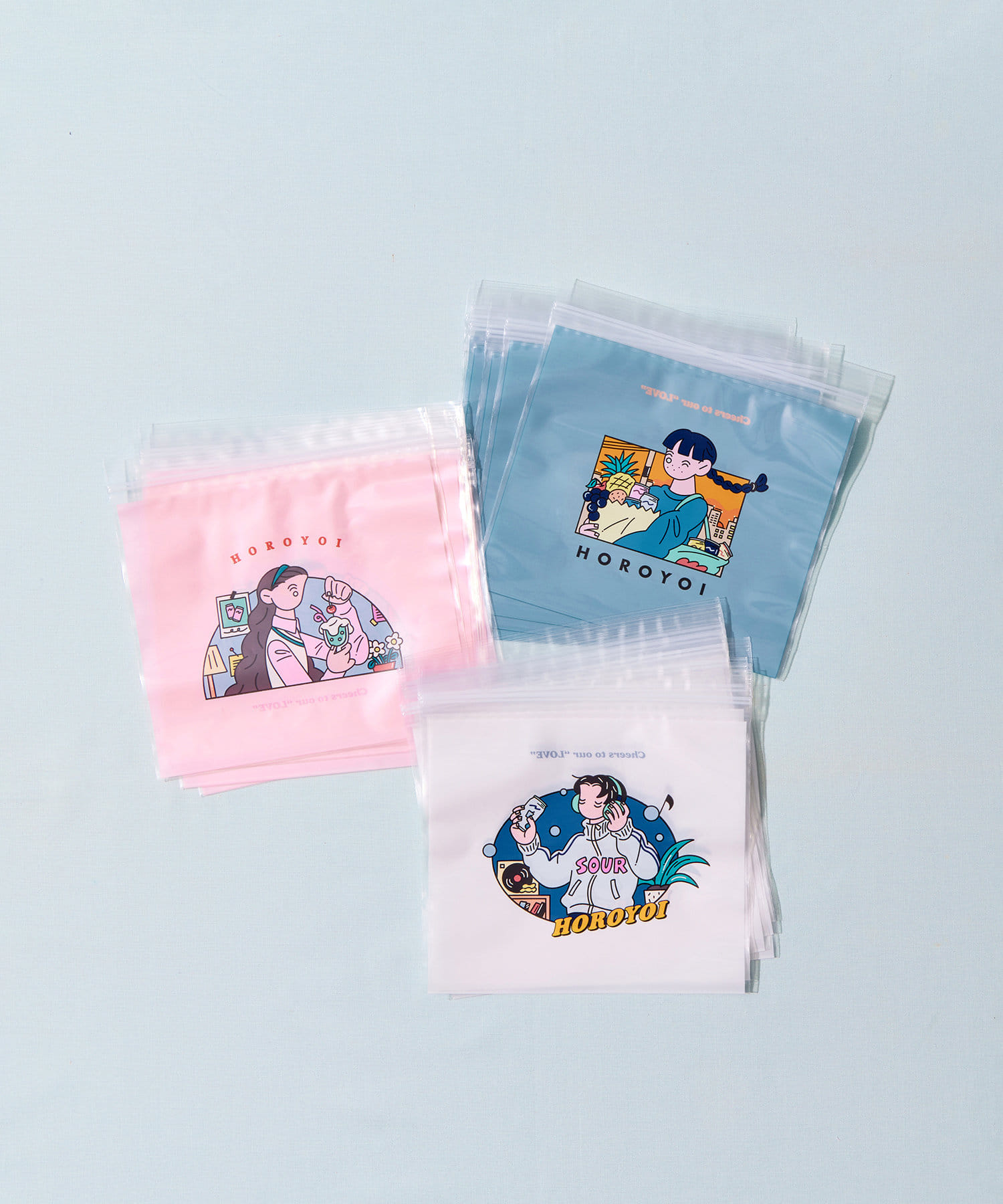 ストックバッグセット24枚入り／ほろよい | 3COINS(スリー