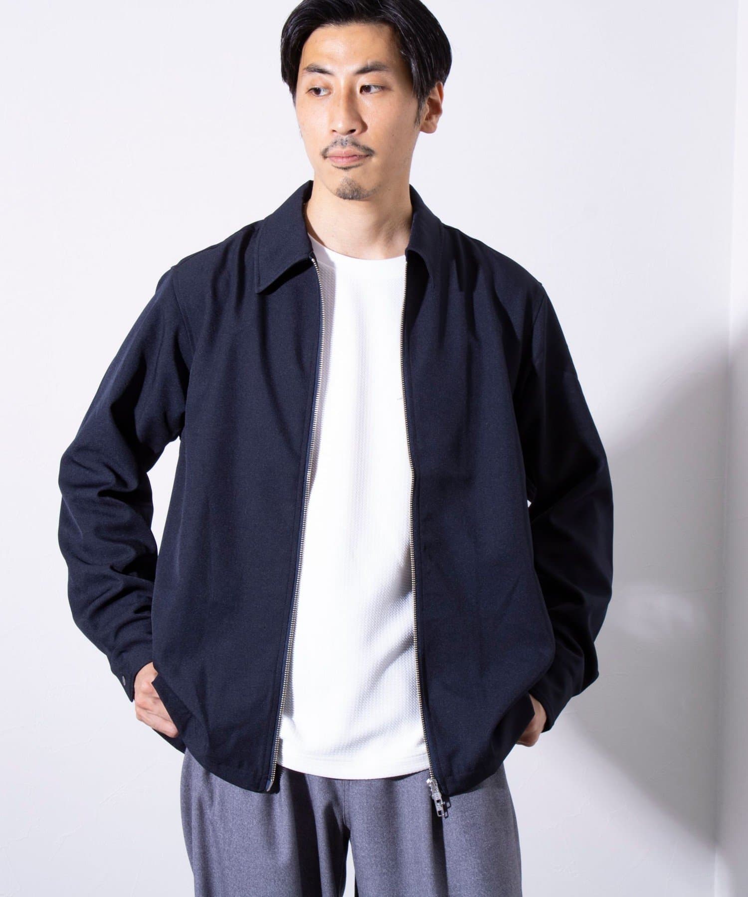 ニュアンス NewAnce Swing Top Blouson / スウィングトップブルゾン （ベージュ） - ファッション通販  MAGASEEK(マガシーク)