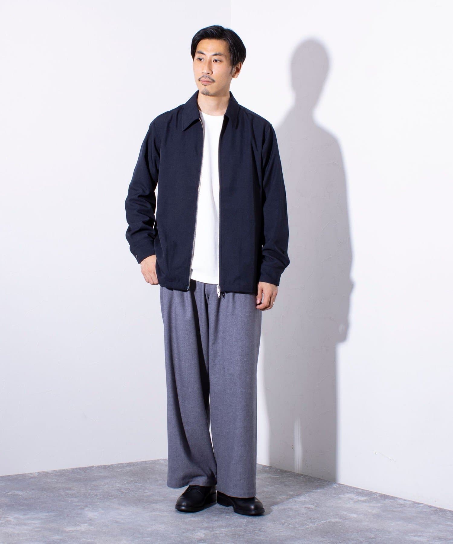 パラスパレス　ジップアップ GLOSTER】classy ジップアップ シャツブルゾン | FREDY