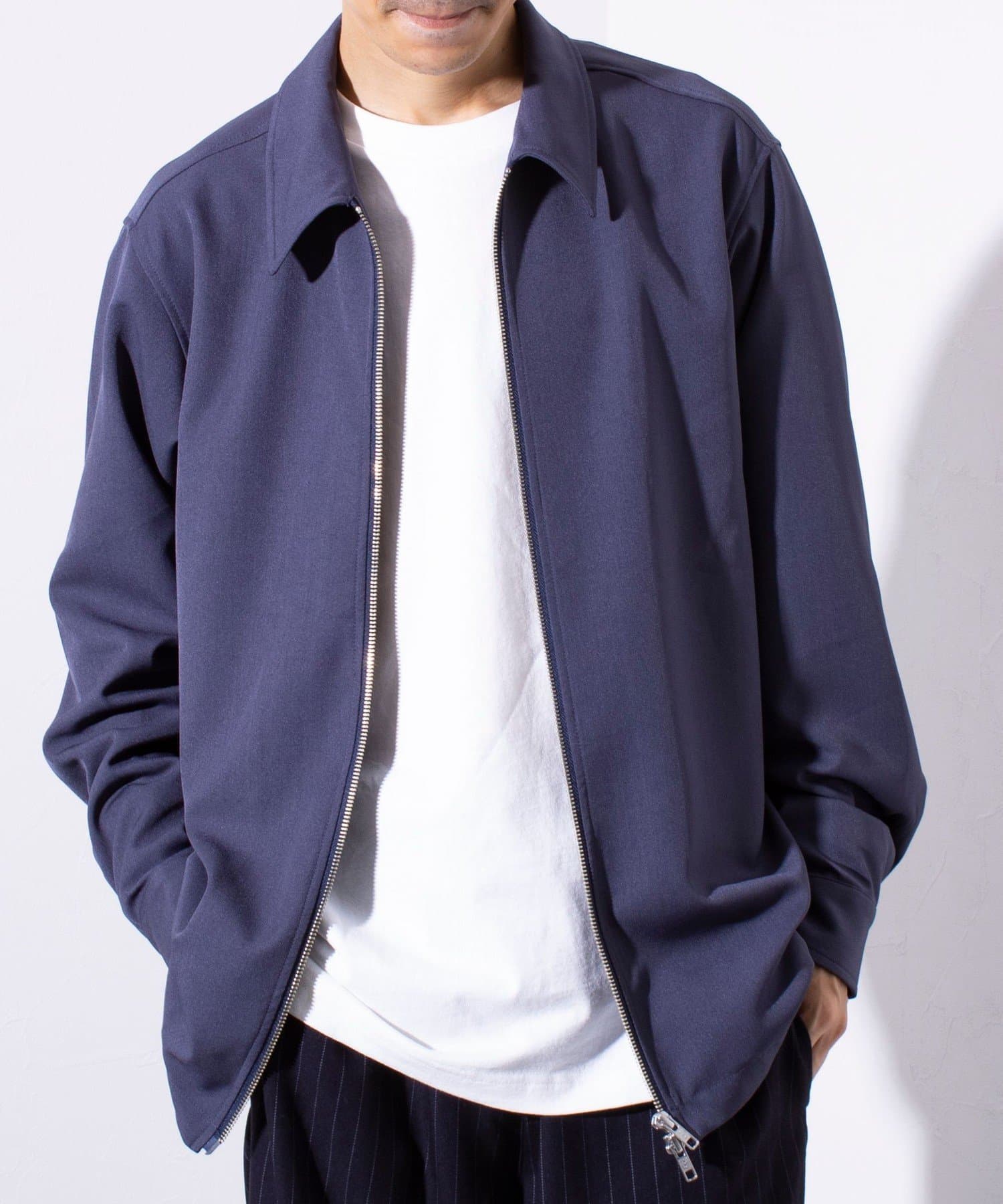 GLOSTER】classy ジップアップ シャツブルゾン | FREDY