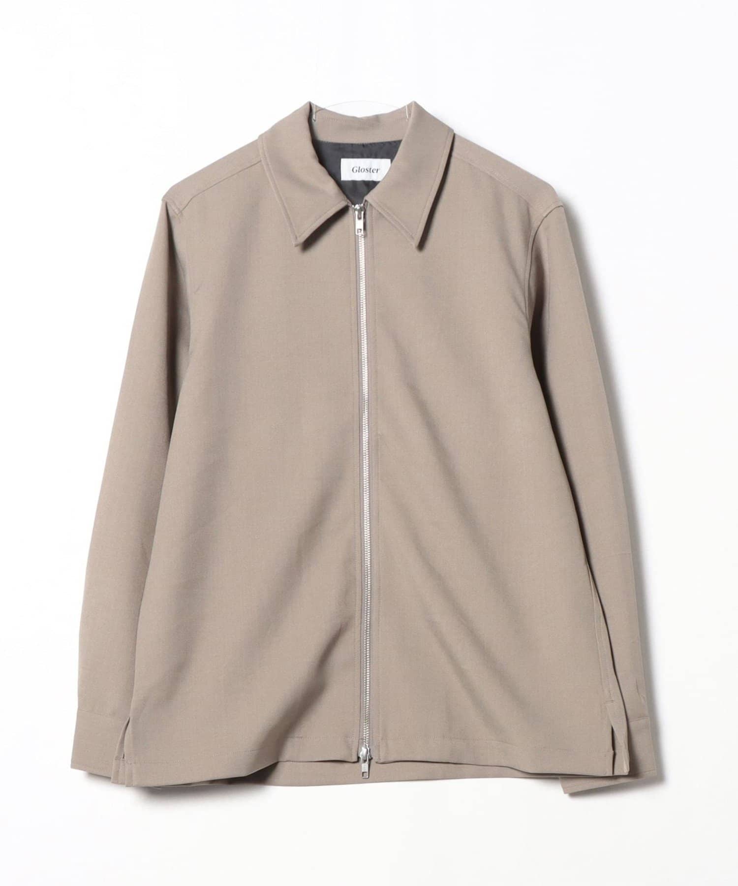 FREDY & GLOSTER(フレディ アンド グロスター) 【GLOSTER】classy ジップアップ シャツブルゾン