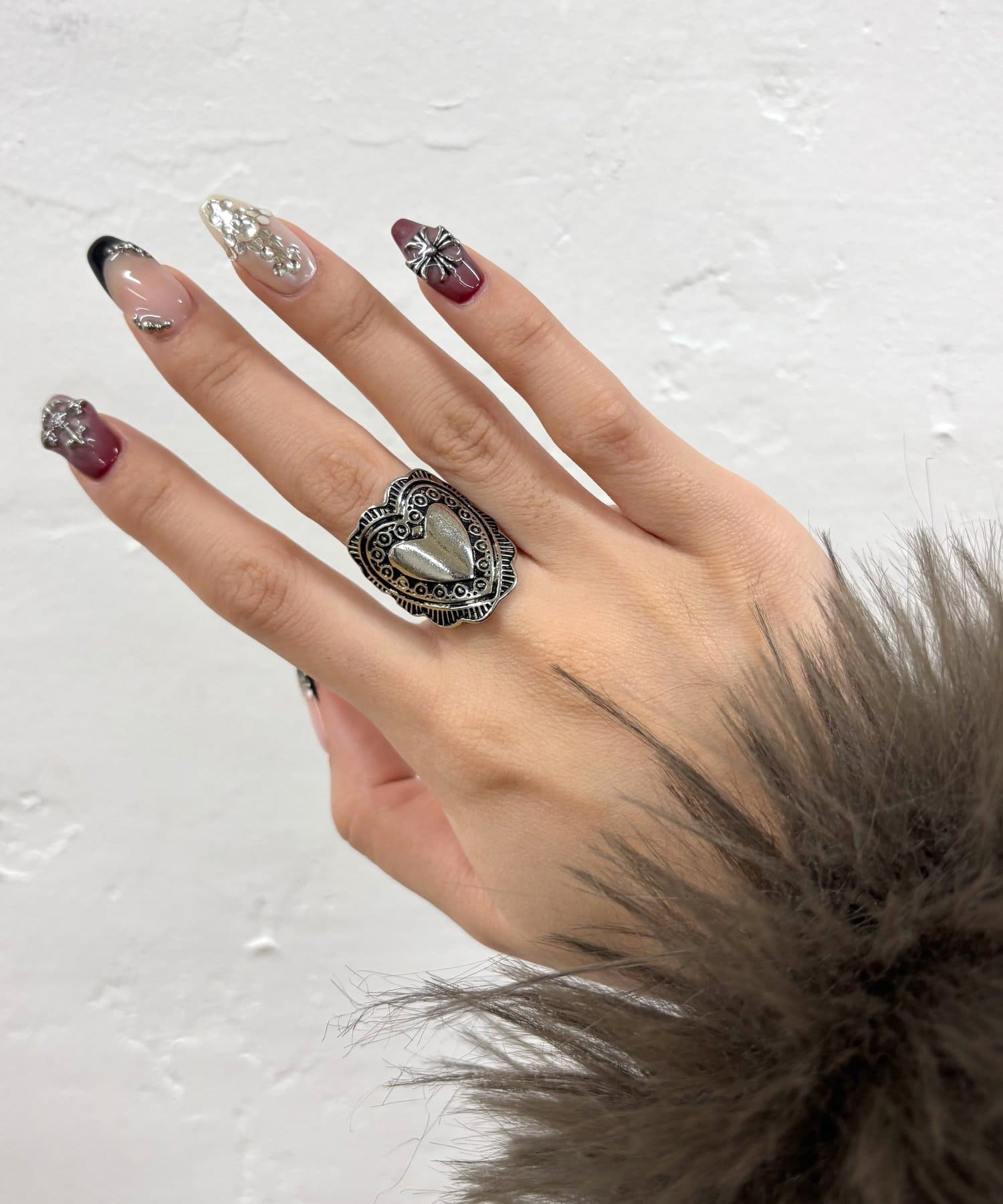 HYEON ヘヨン　ハートリング ハートコンチョリング | WHO'S WHO gallery(フーズフー