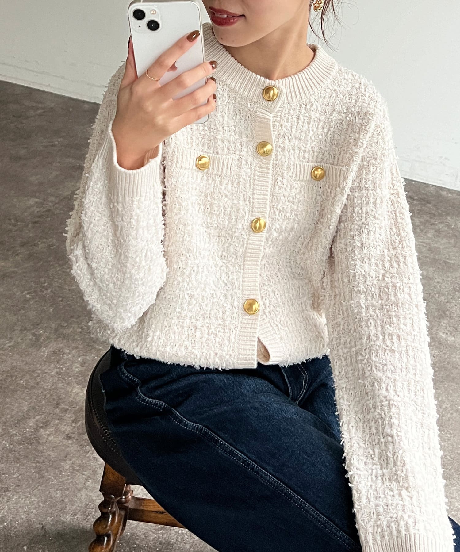 ツイードカーディガン | Chez toi(シェトワ)レディース | PAL CLOSET(パルクローゼット) -  パルグループ公式ファッション通販サイト