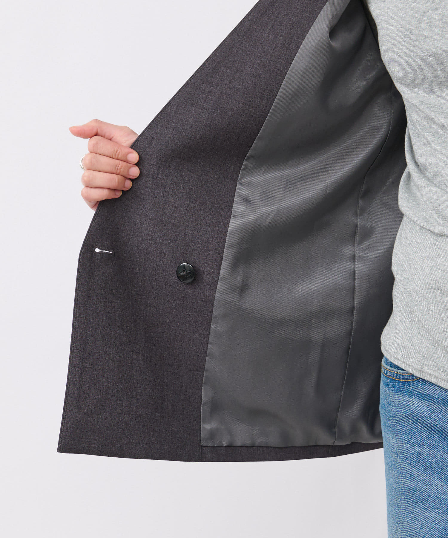OUTLET(アウトレット) 【RIVE DROITE】【MONN.:.(モン)】Vネックジャケット