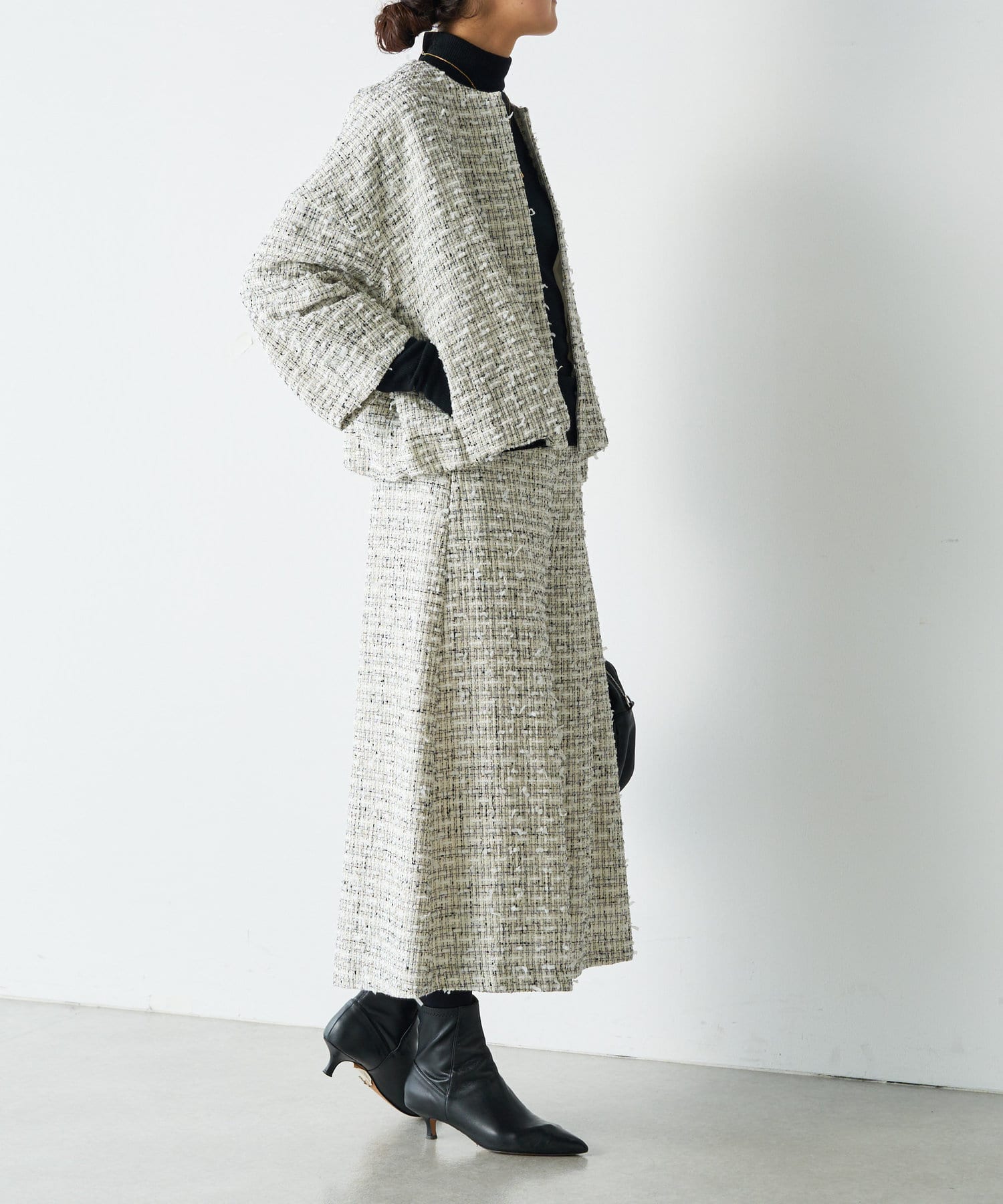 ストライプボリュームキュロット（その他パンツ）｜BEARDSLEY