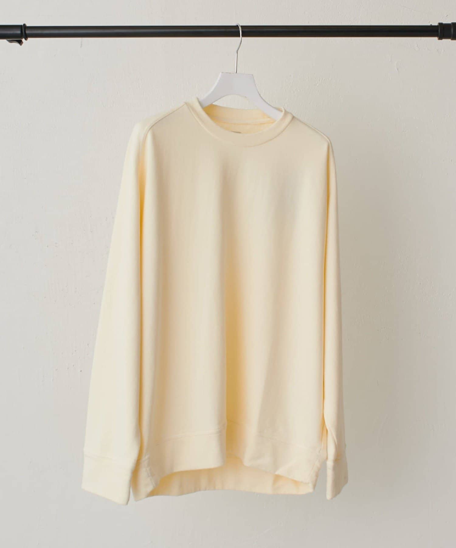 Lui's(ルイス) メンズ CHEMISE Lui's crew neck sweat アイボリー