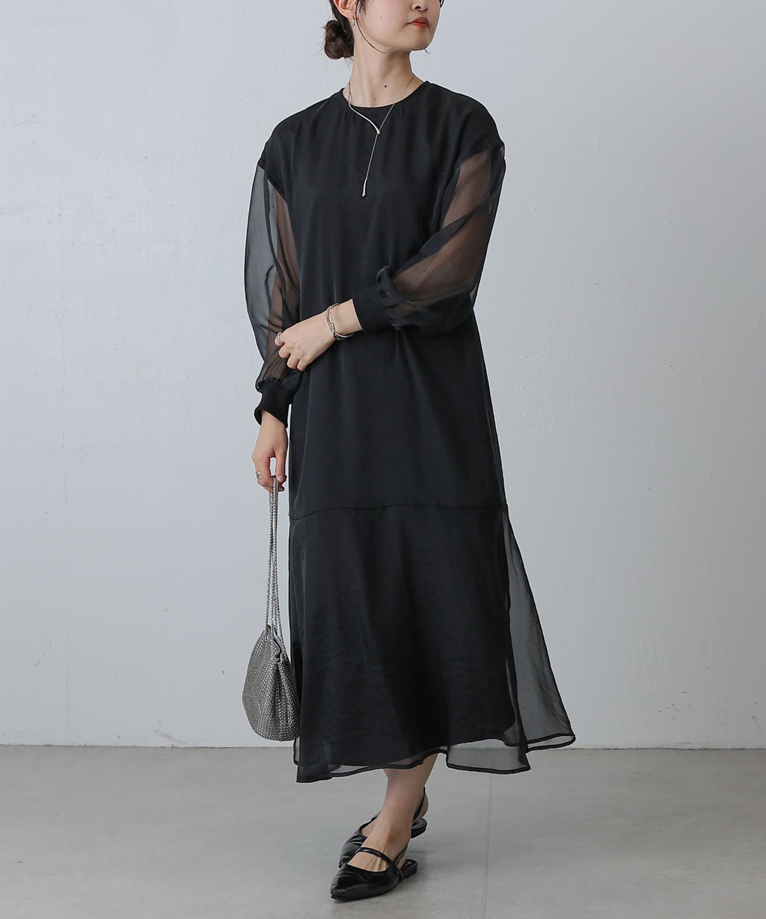 OUTLET(アウトレット) 【COLONY 2139】オーガンジーワンピース