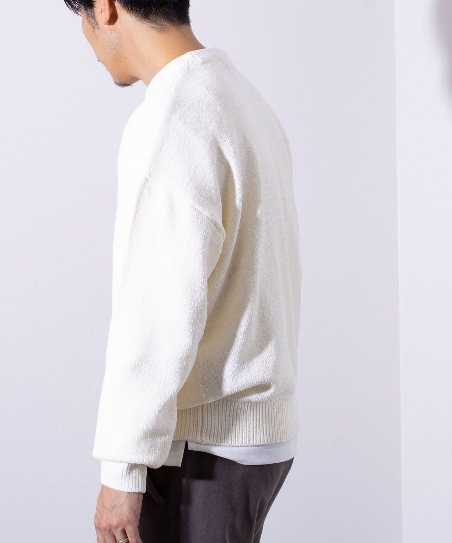 限定展開】【GLOSTER/グロスター】モールクルーネック プルオーバー