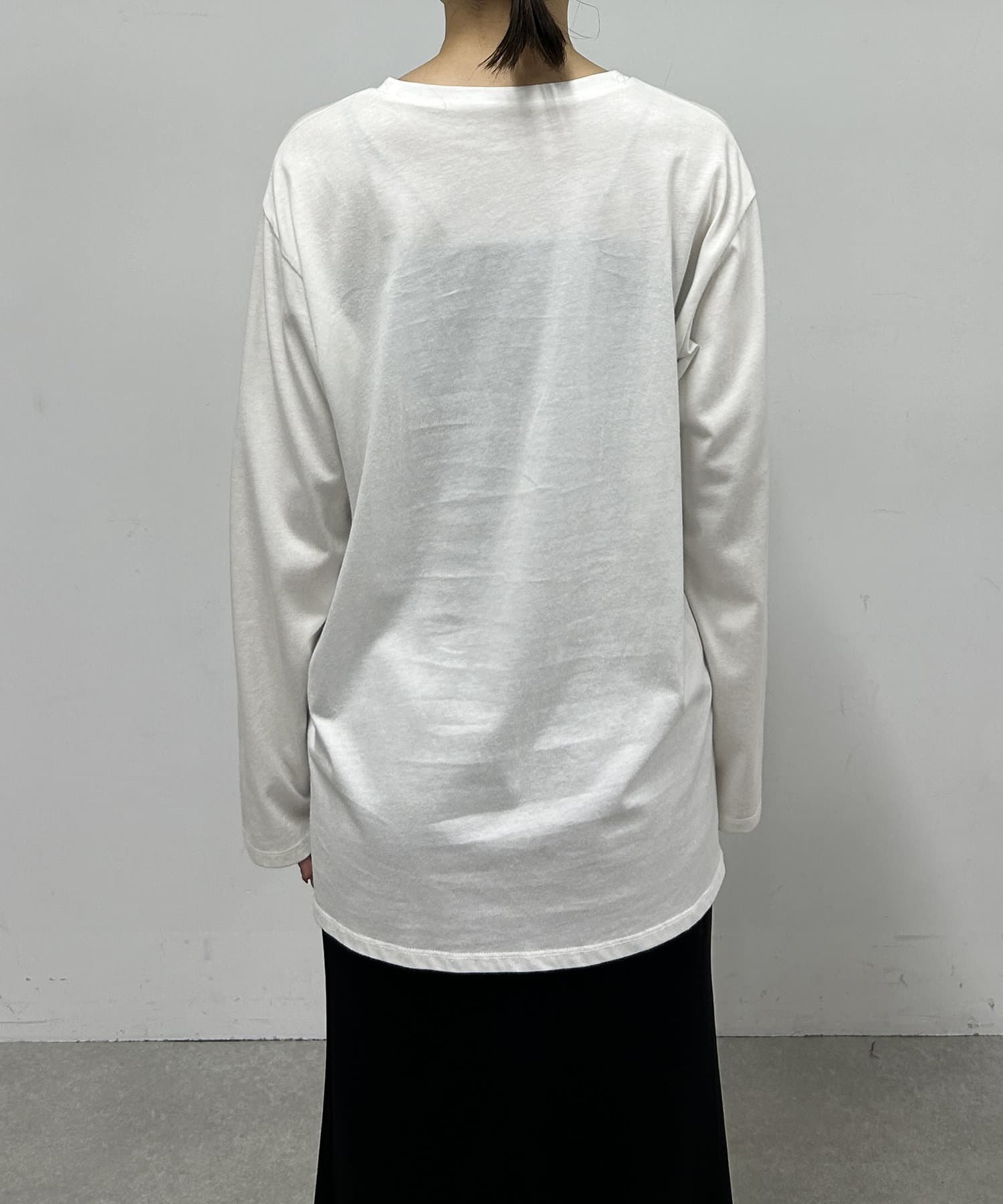 OUTLET(アウトレット) 【Loungedress】ロゴロンT