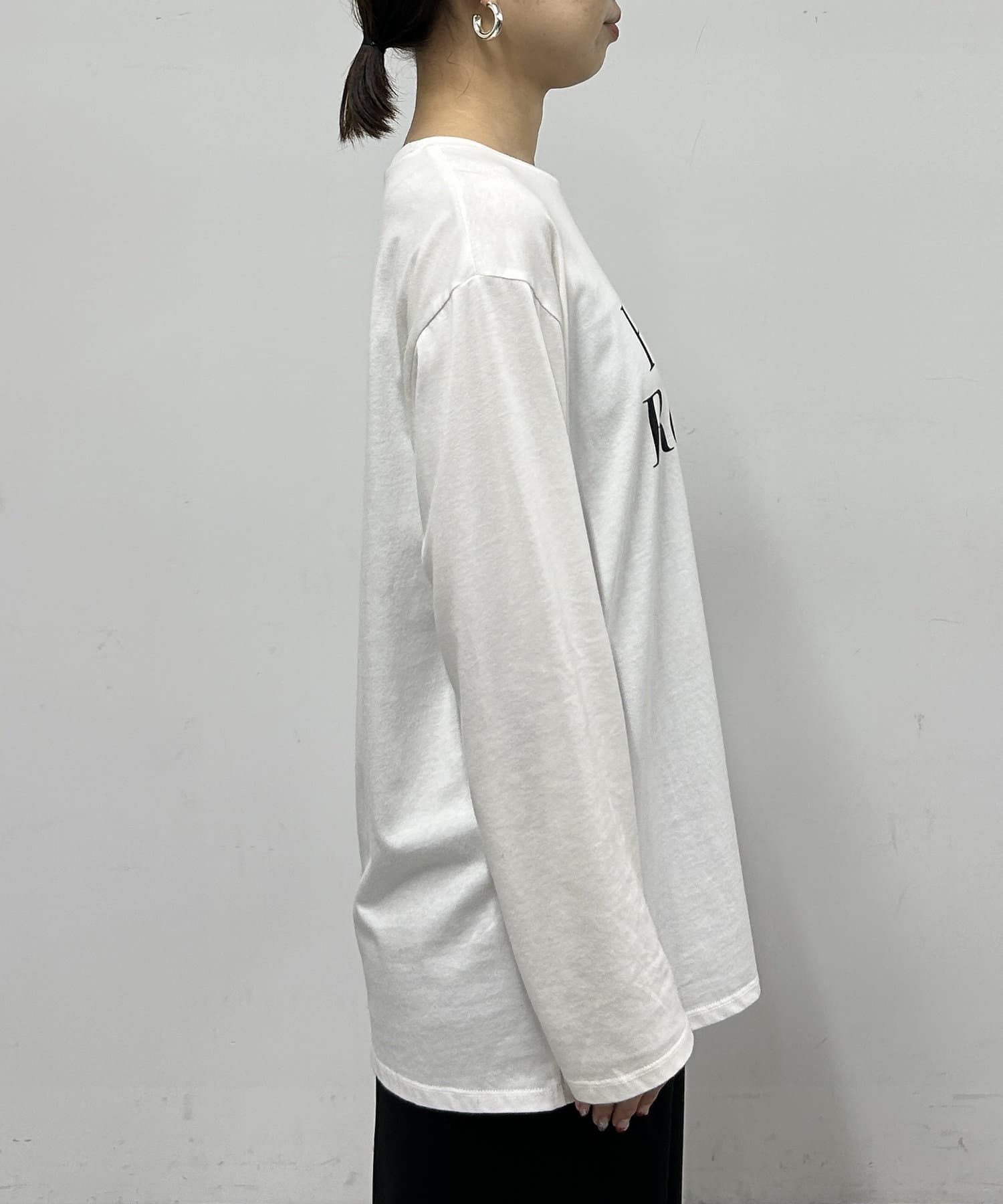 OUTLET(アウトレット) 【Loungedress】ロゴロンT