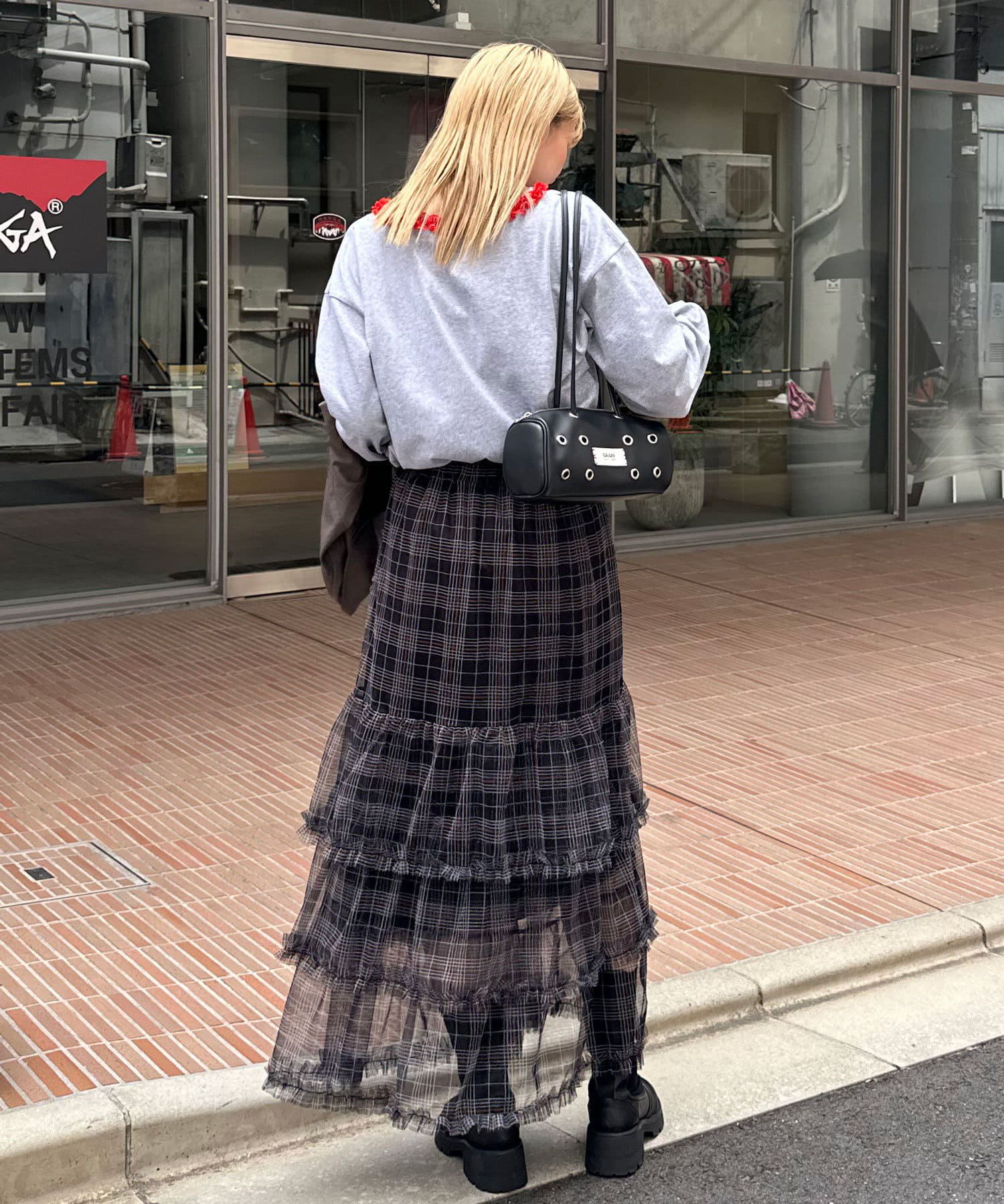 OUTLET(アウトレット) 【Ciaopanic】リンガーレースロンTee